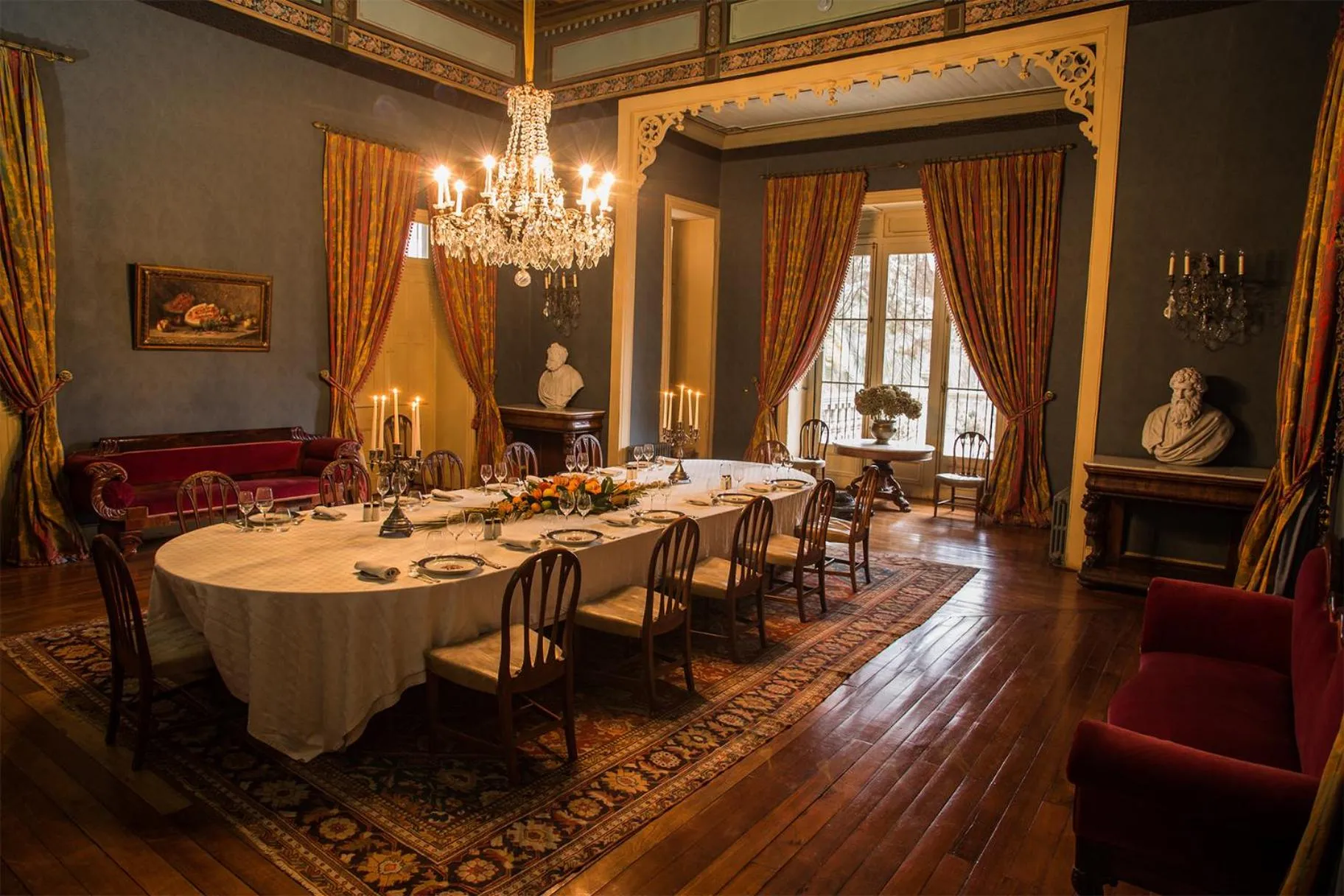 Dining area in Hotel Casa Real - Viña Santa Rita