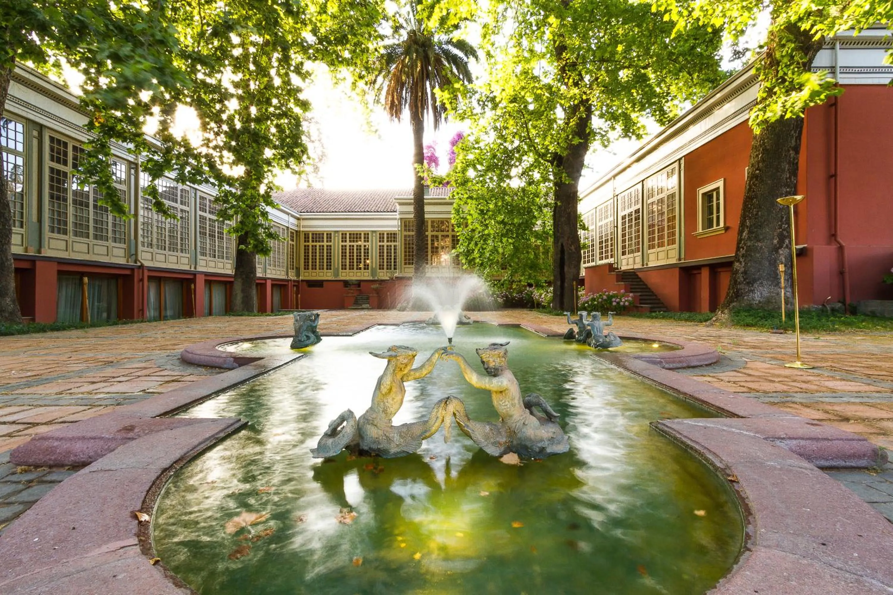 Garden in Hotel Casa Real - Viña Santa Rita