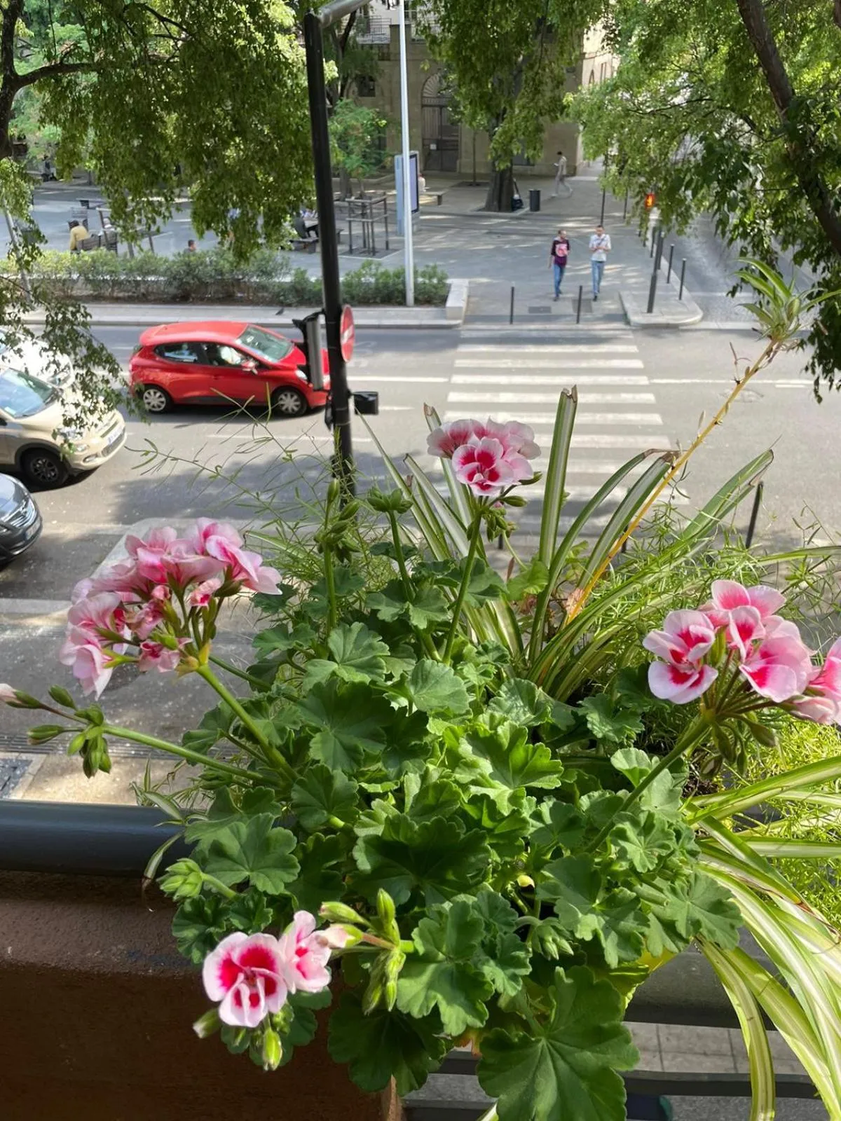 Balcony/Terrace in Empire Hôtel