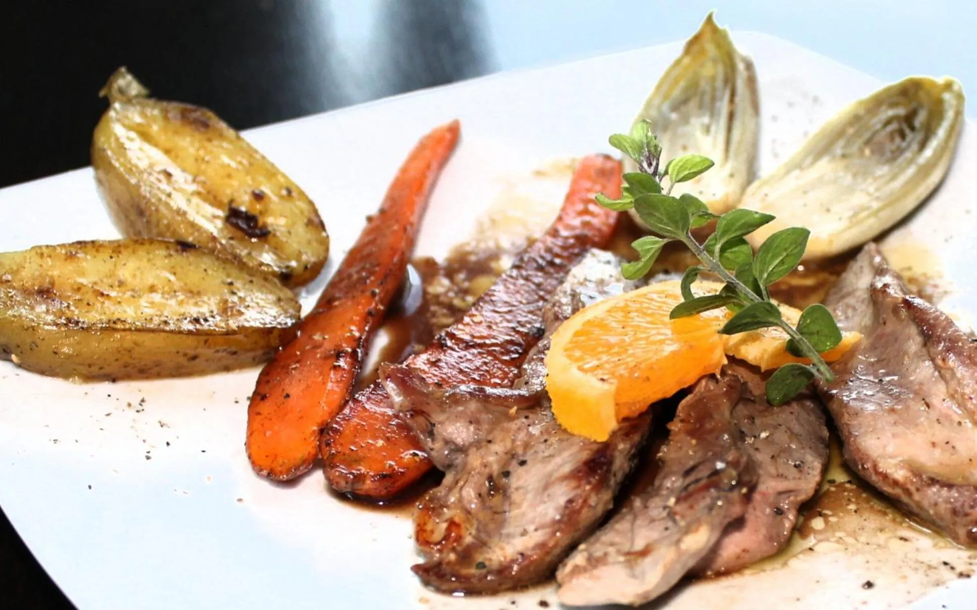 Food close-up in Hotel La Peyrade