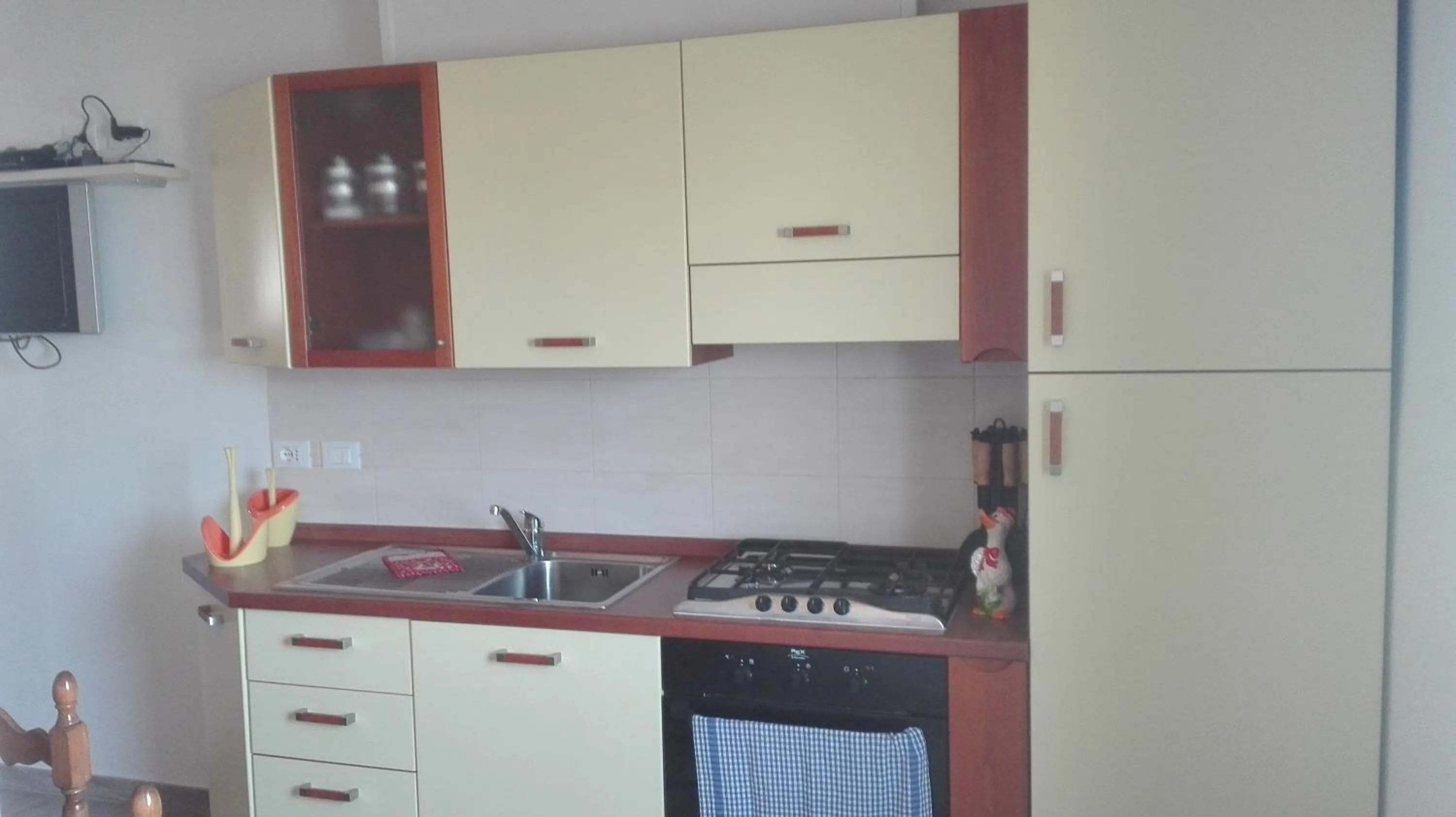 Kitchen or kitchenette in Hotel Paese Corvara