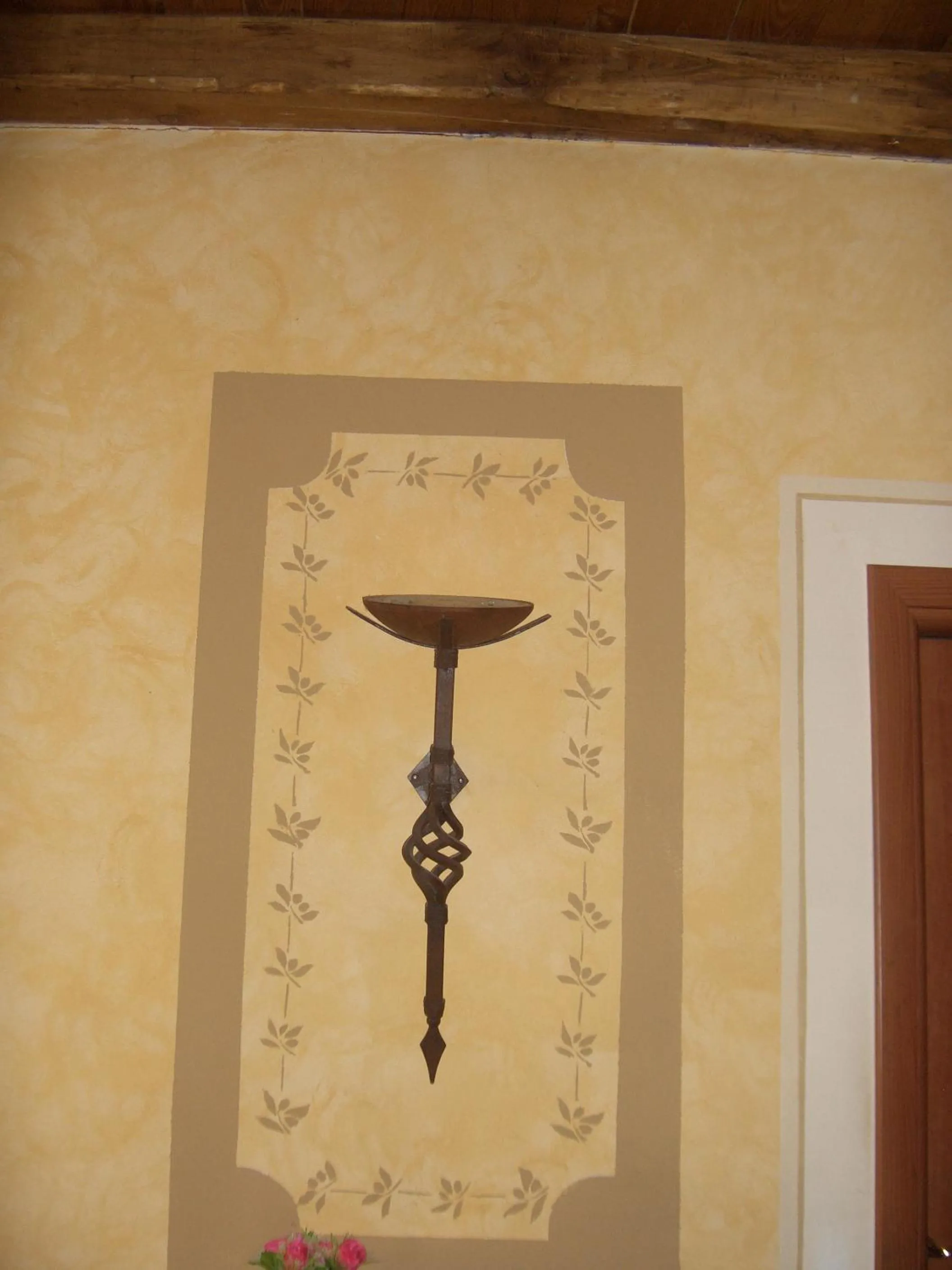 Decorative detail in Hotel Paese Corvara