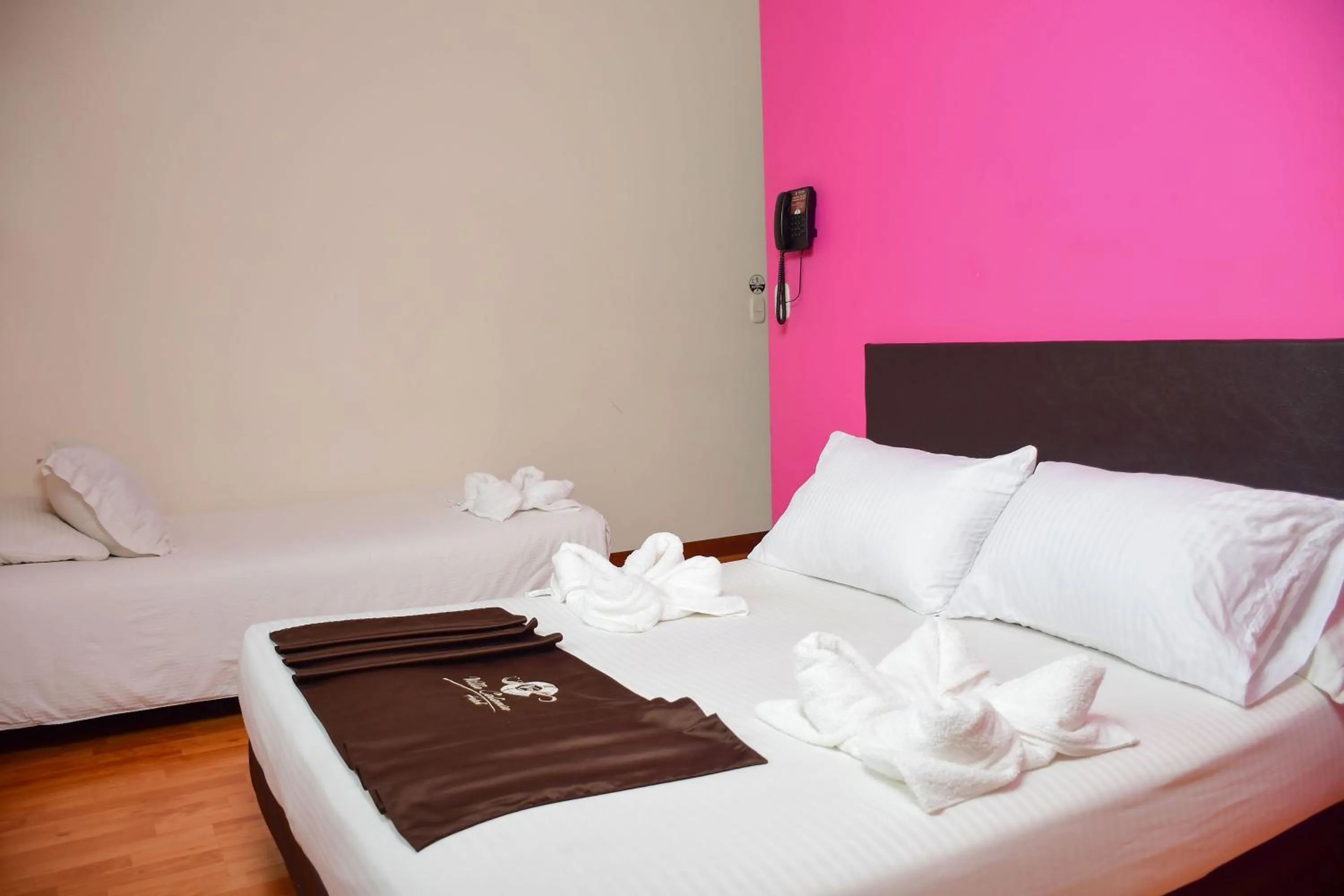 Bed in Hotel Villa Colonia