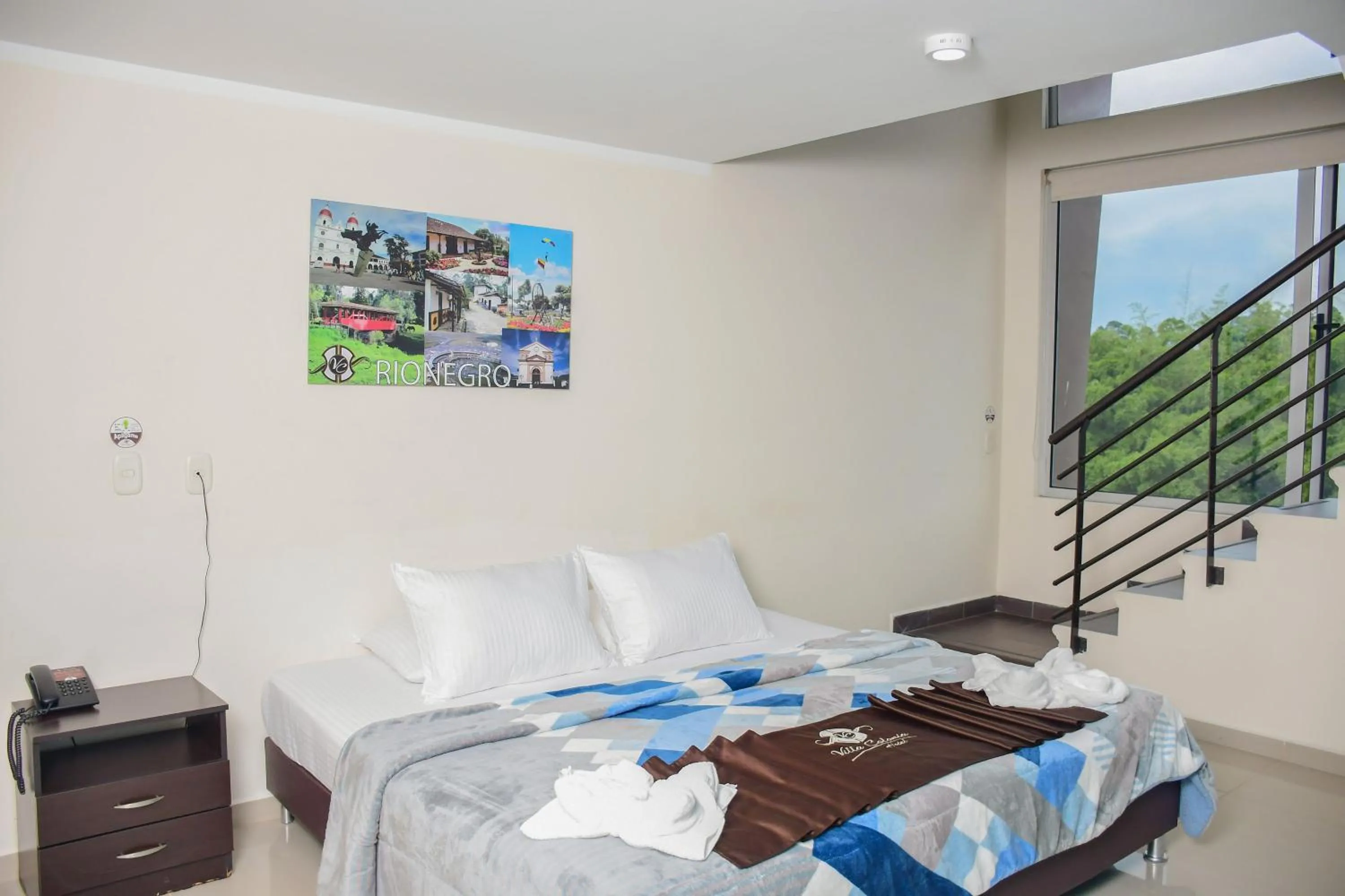 Bed in Hotel Villa Colonia