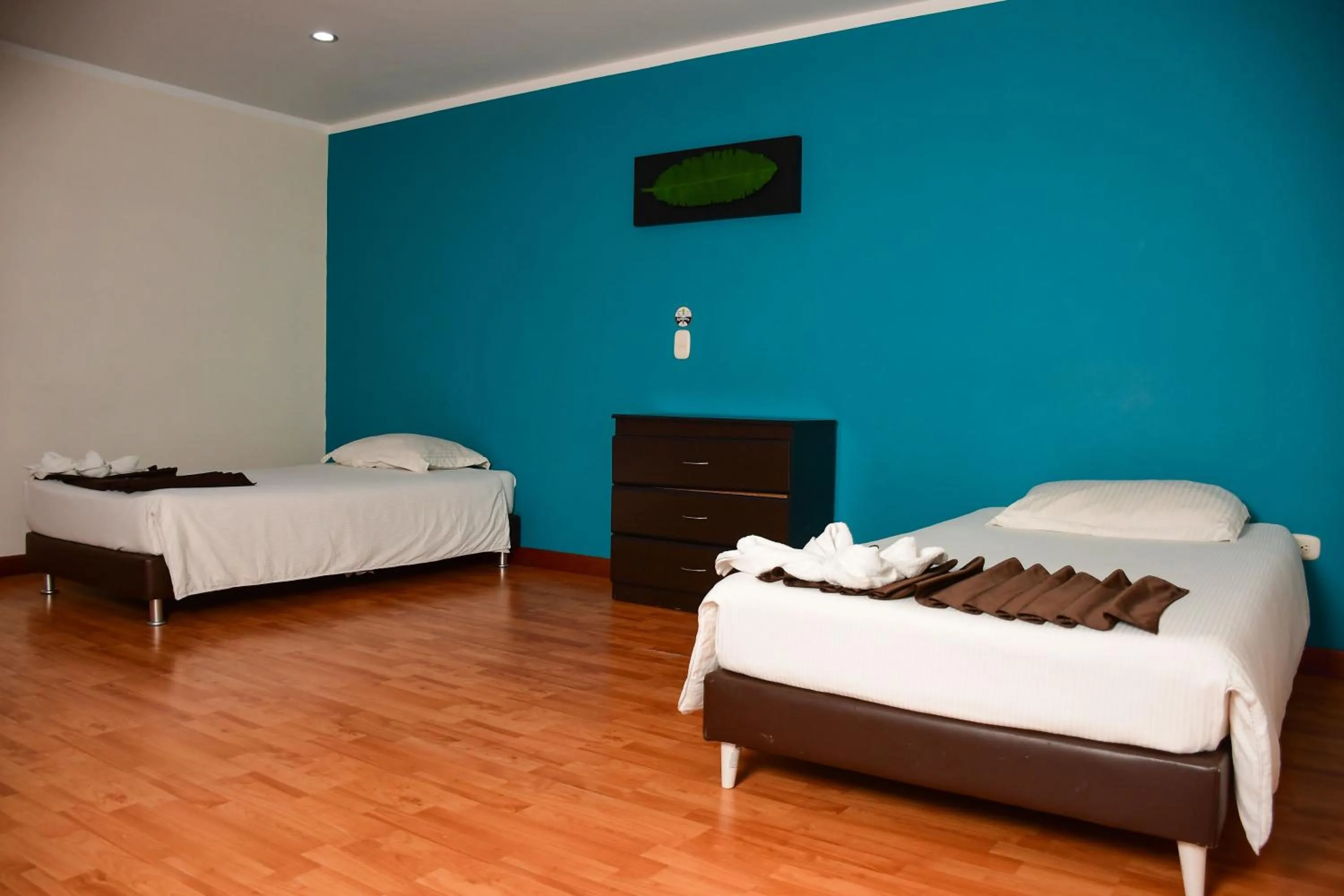 Bed in Hotel Villa Colonia