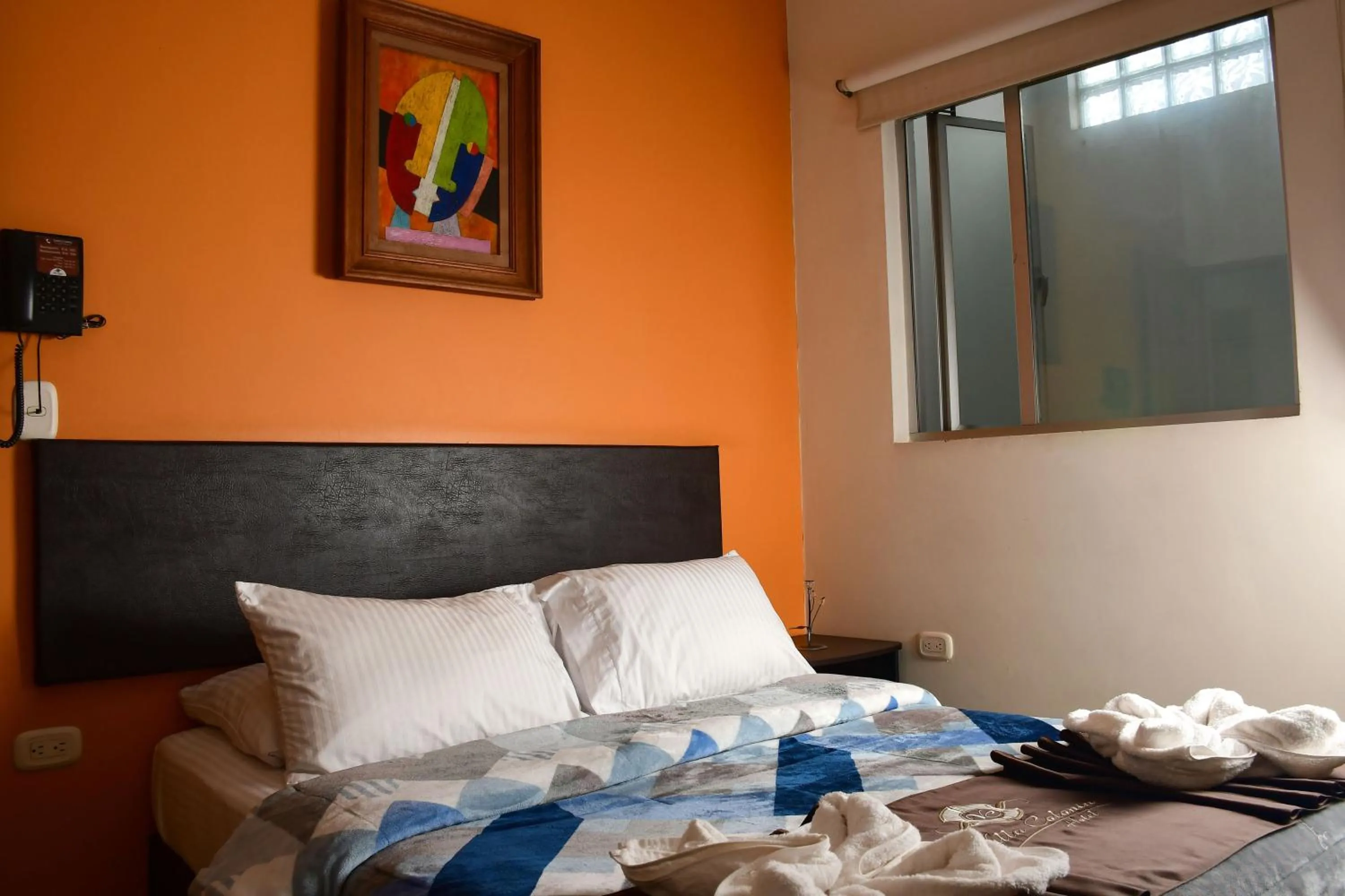 Bed in Hotel Villa Colonia