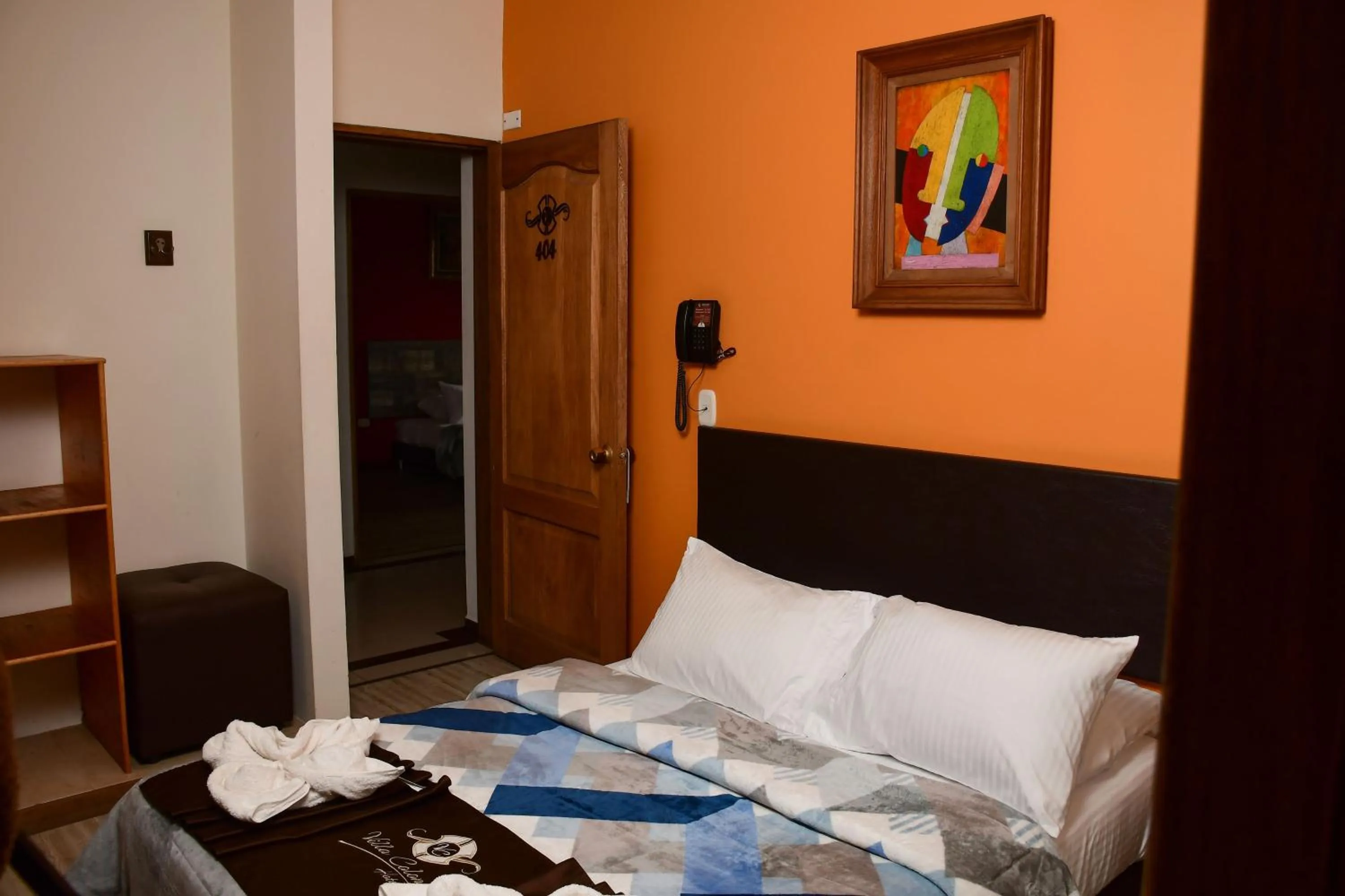 Bed in Hotel Villa Colonia