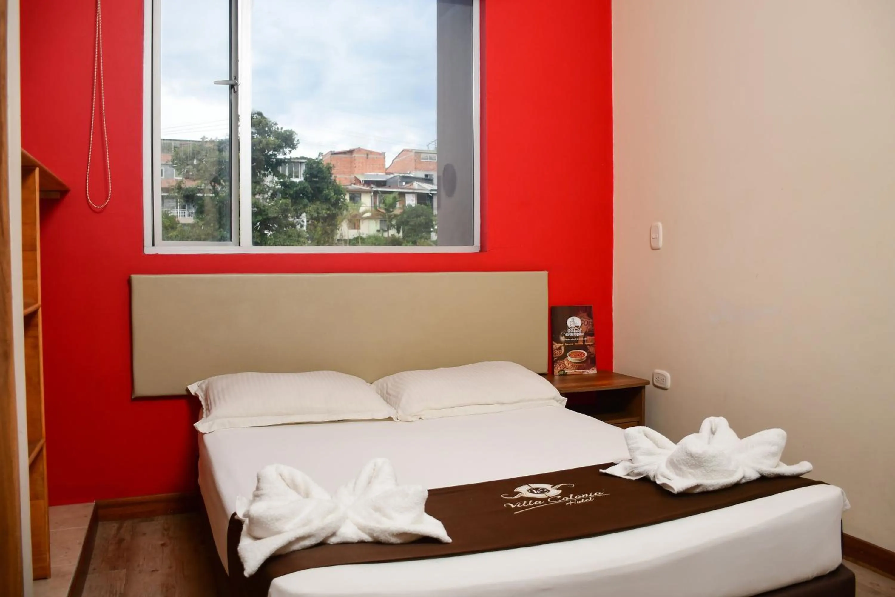 Bed in Hotel Villa Colonia