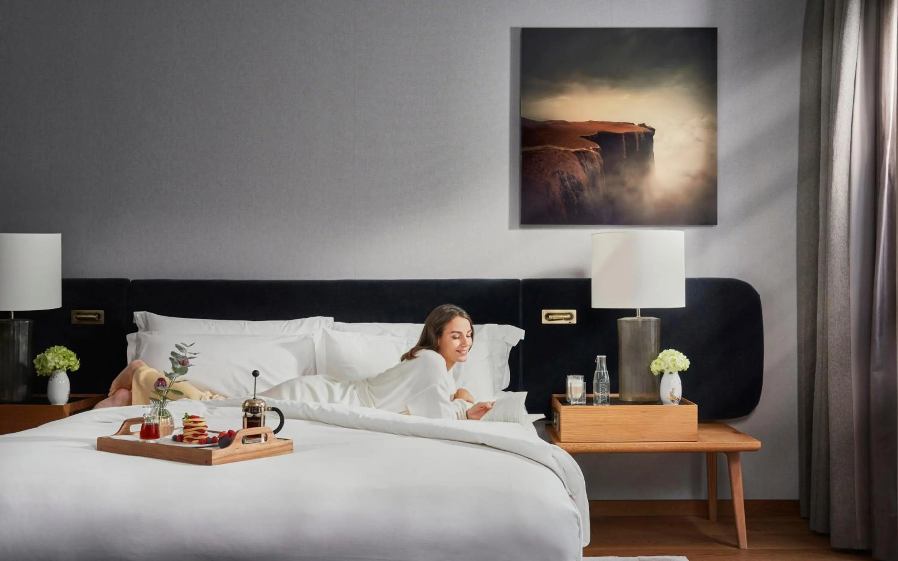 Bed in Mandarin Oriental, Barcelona