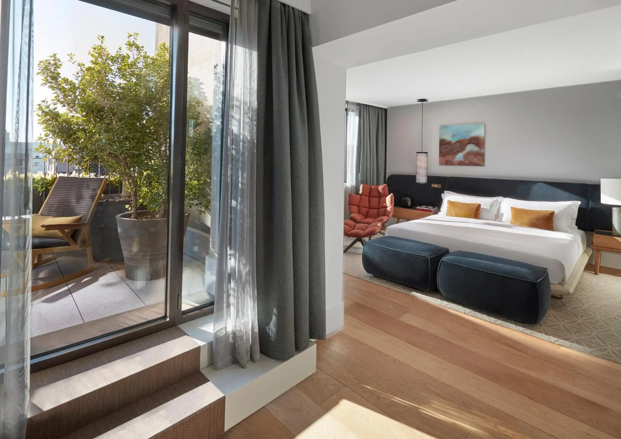 Photo of the whole room, Bed in Mandarin Oriental, Barcelona