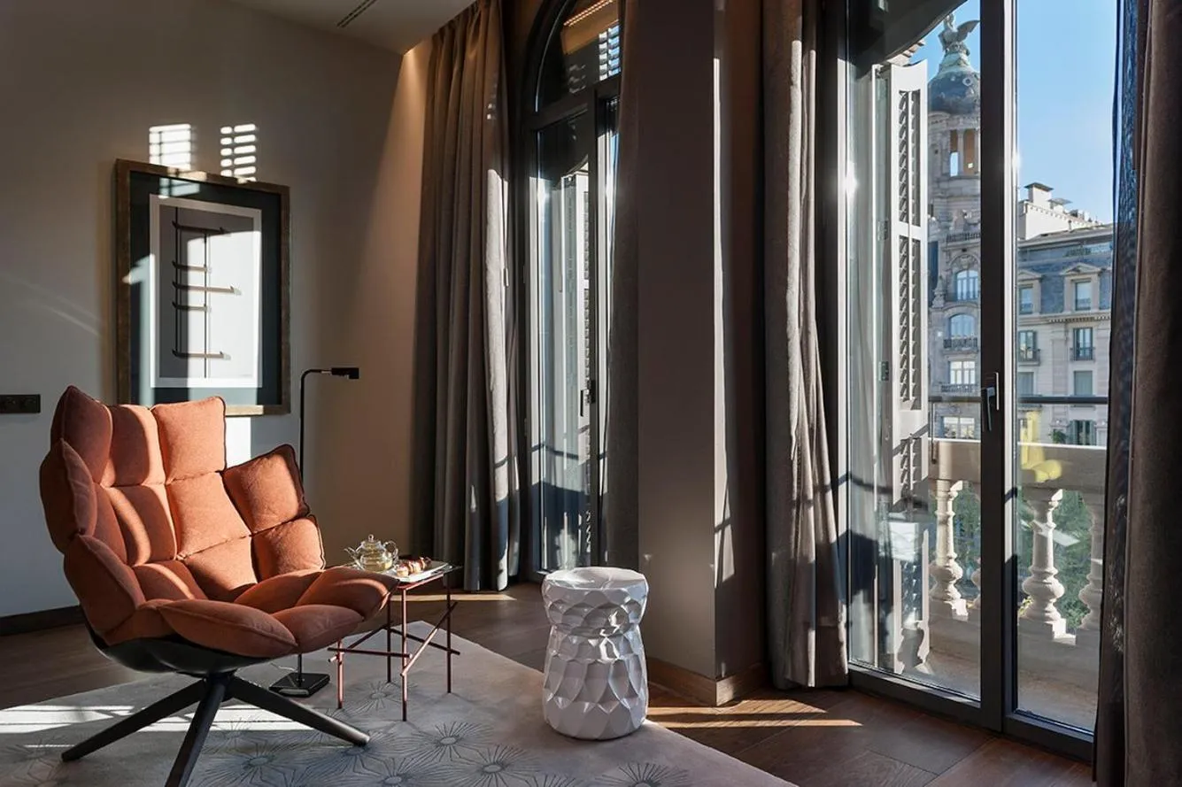 Bedroom in Mandarin Oriental, Barcelona