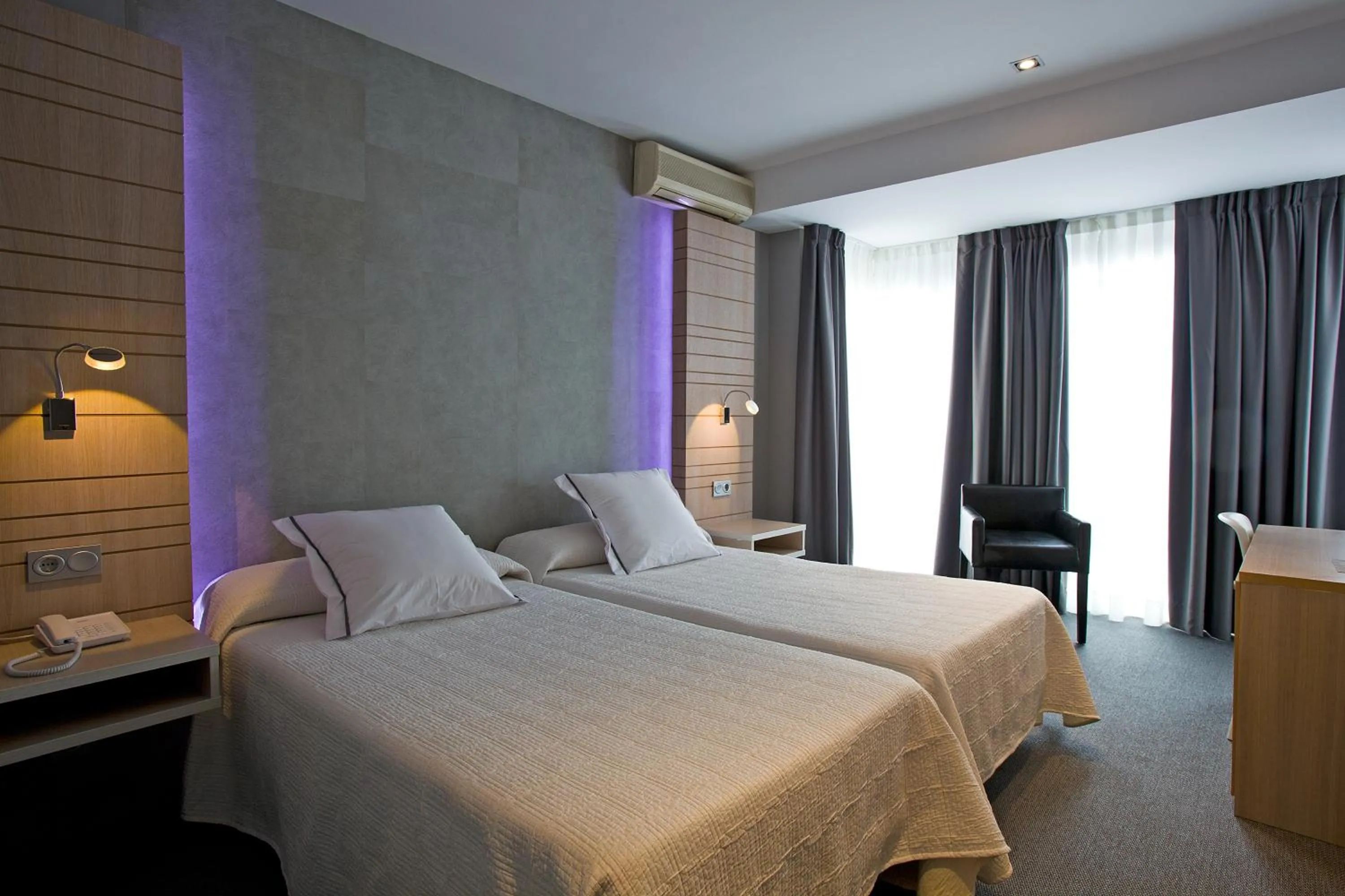 Bed in Hotel Castillo