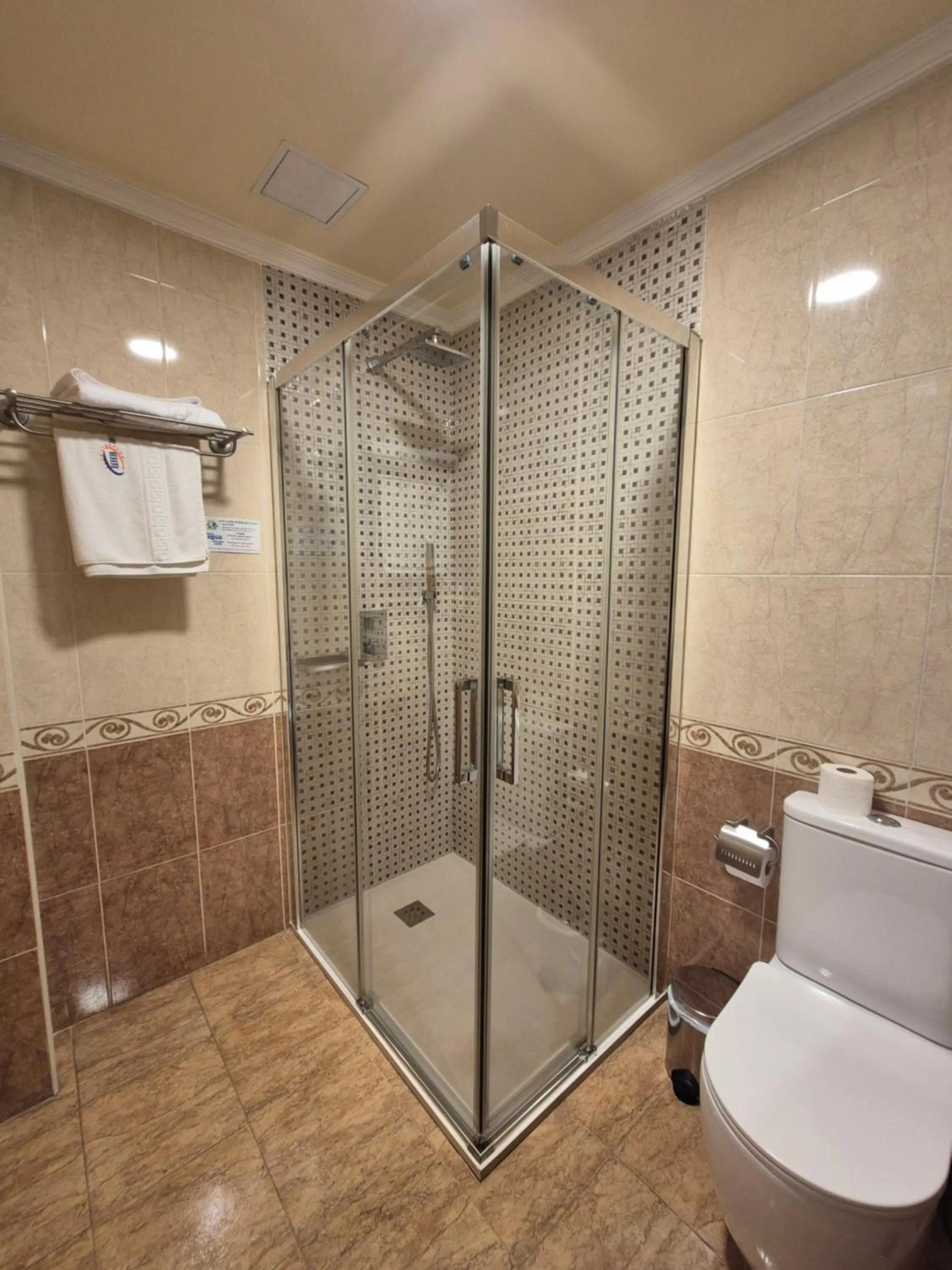 Shower in Hotel HHB Pontevedra Confort