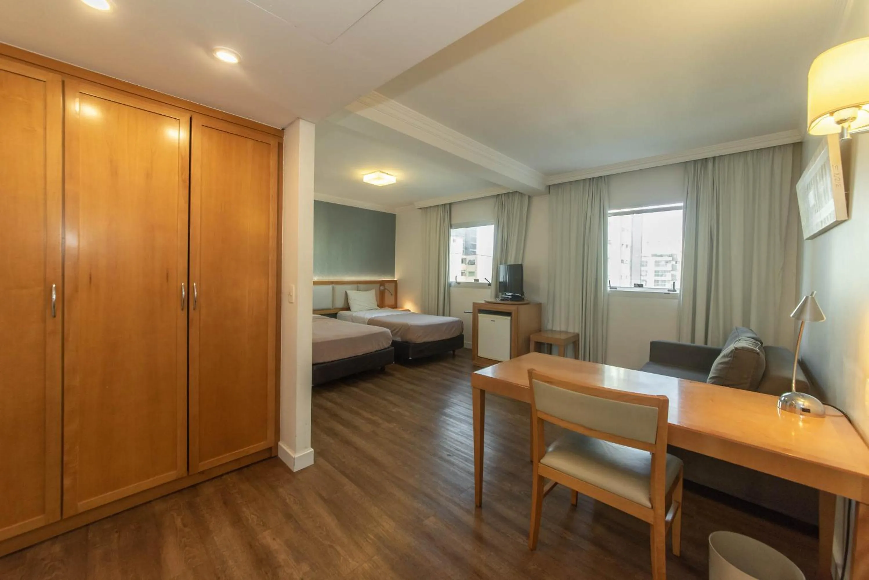 Bed in CHARMOSO FLAT NA OSCAR FREIRE