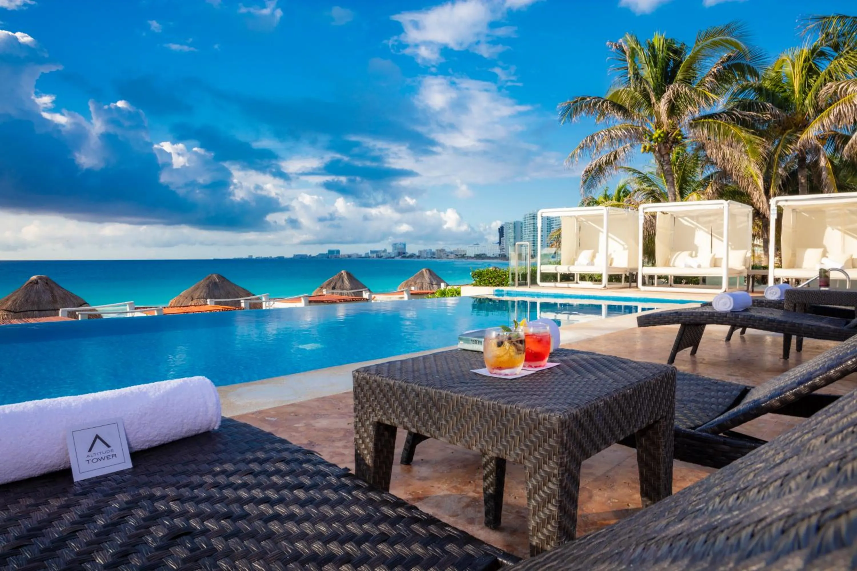 Sea view in Altitude at Krystal Grand Cancun - All Inclusive