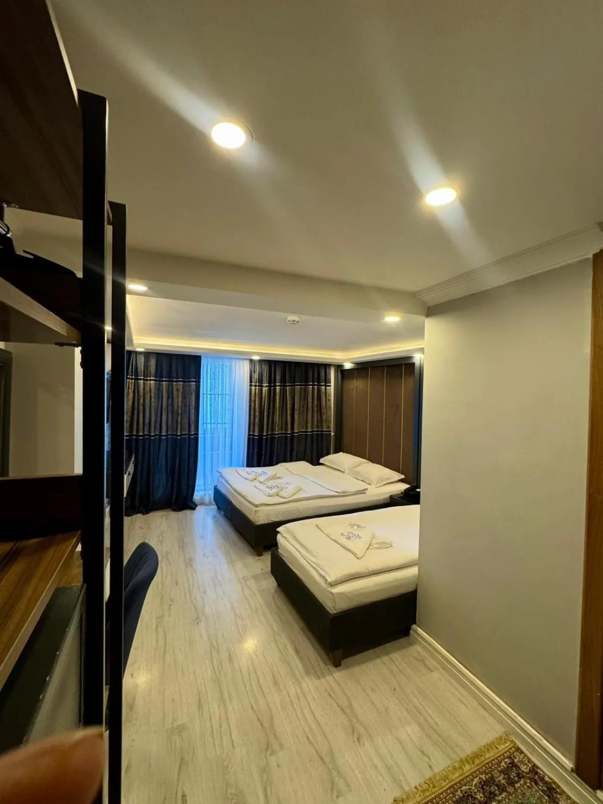 Bed in Sirkeci Quietness Hotel