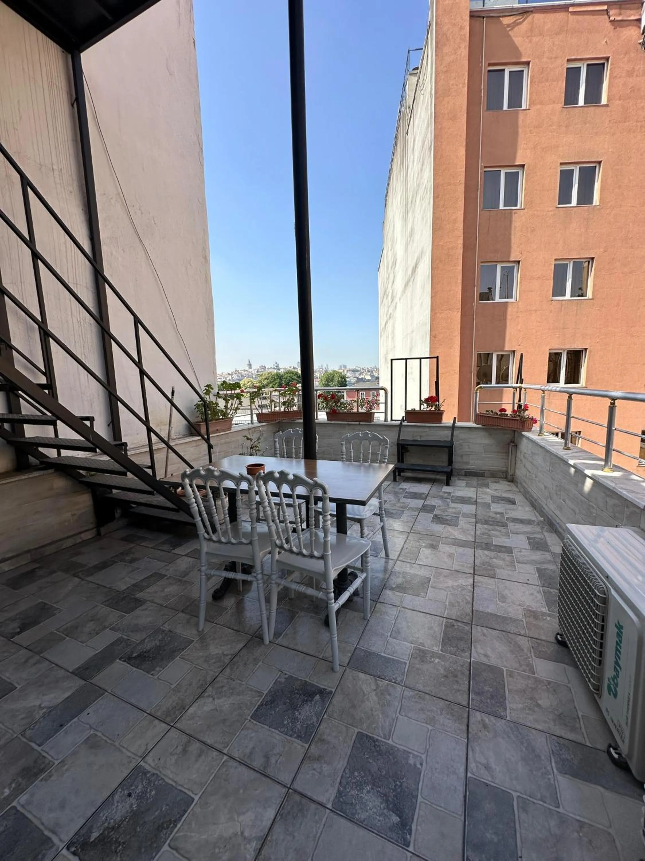 Balcony/Terrace in Sirkeci Quietness Hotel