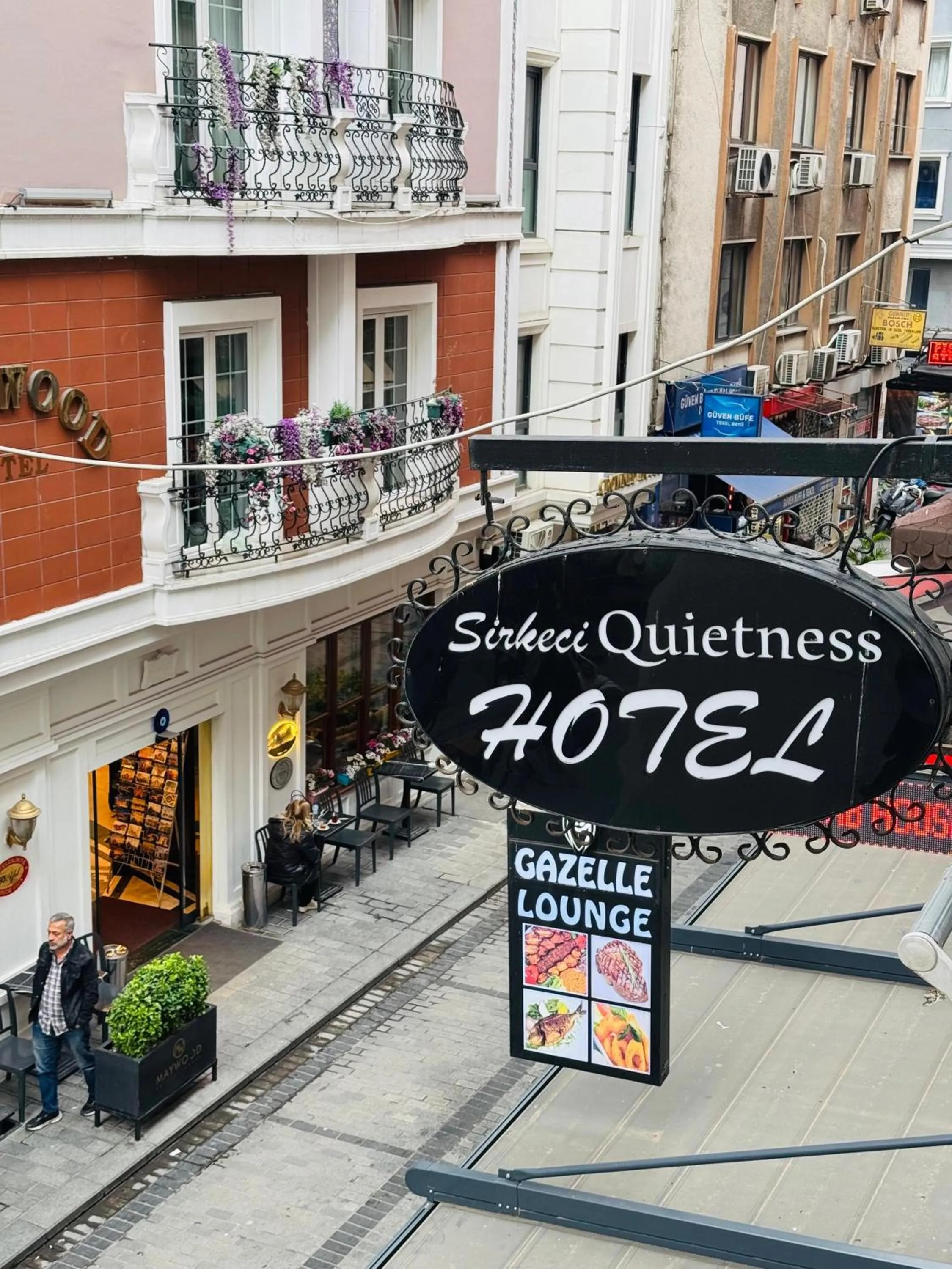 Property logo or sign in Sirkeci Quietness Hotel