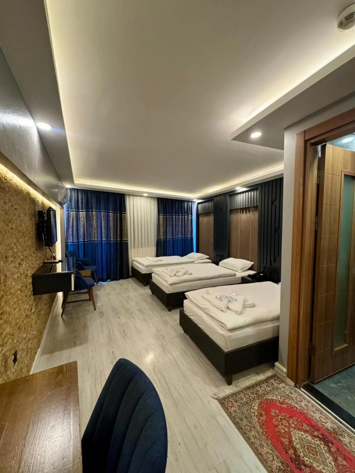 Bed in Sirkeci Quietness Hotel