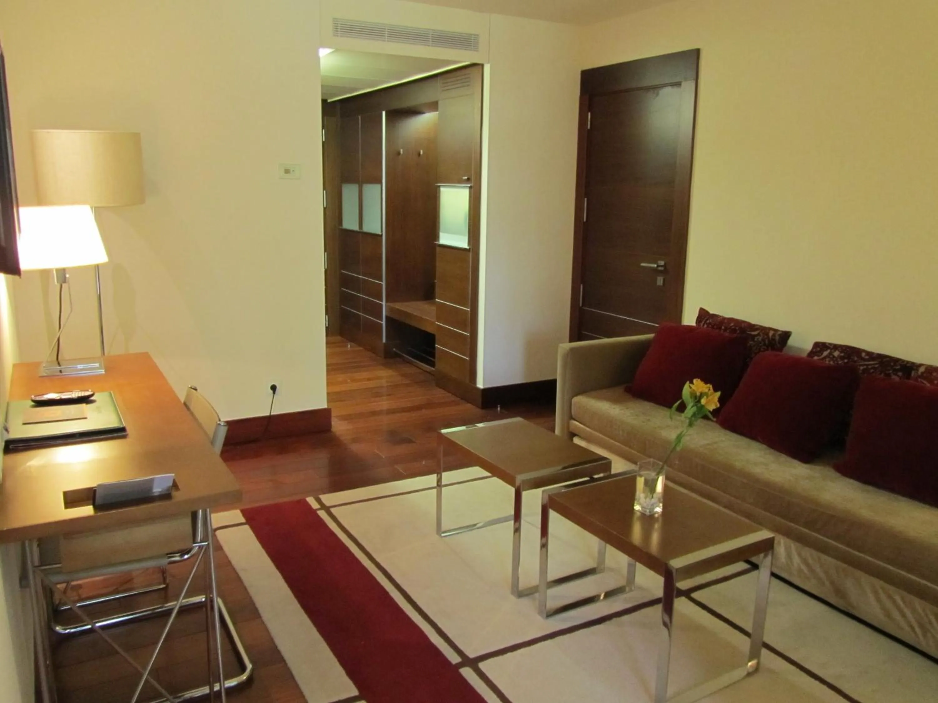 Seating area in Parador de Granada