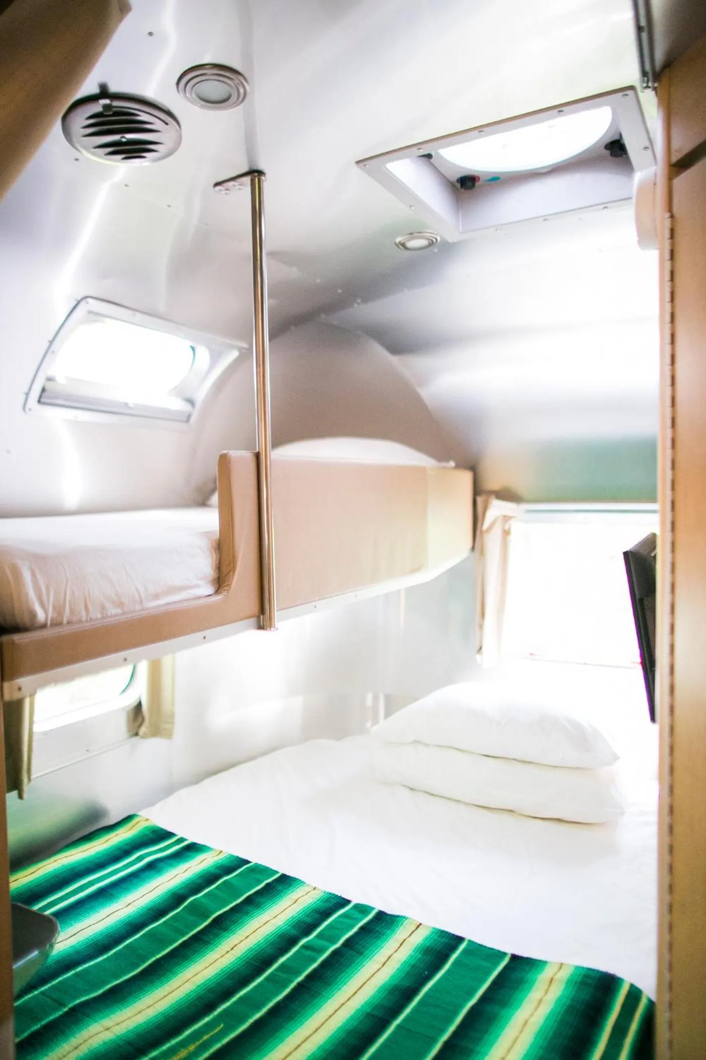 Bed in Caravan Outpost
