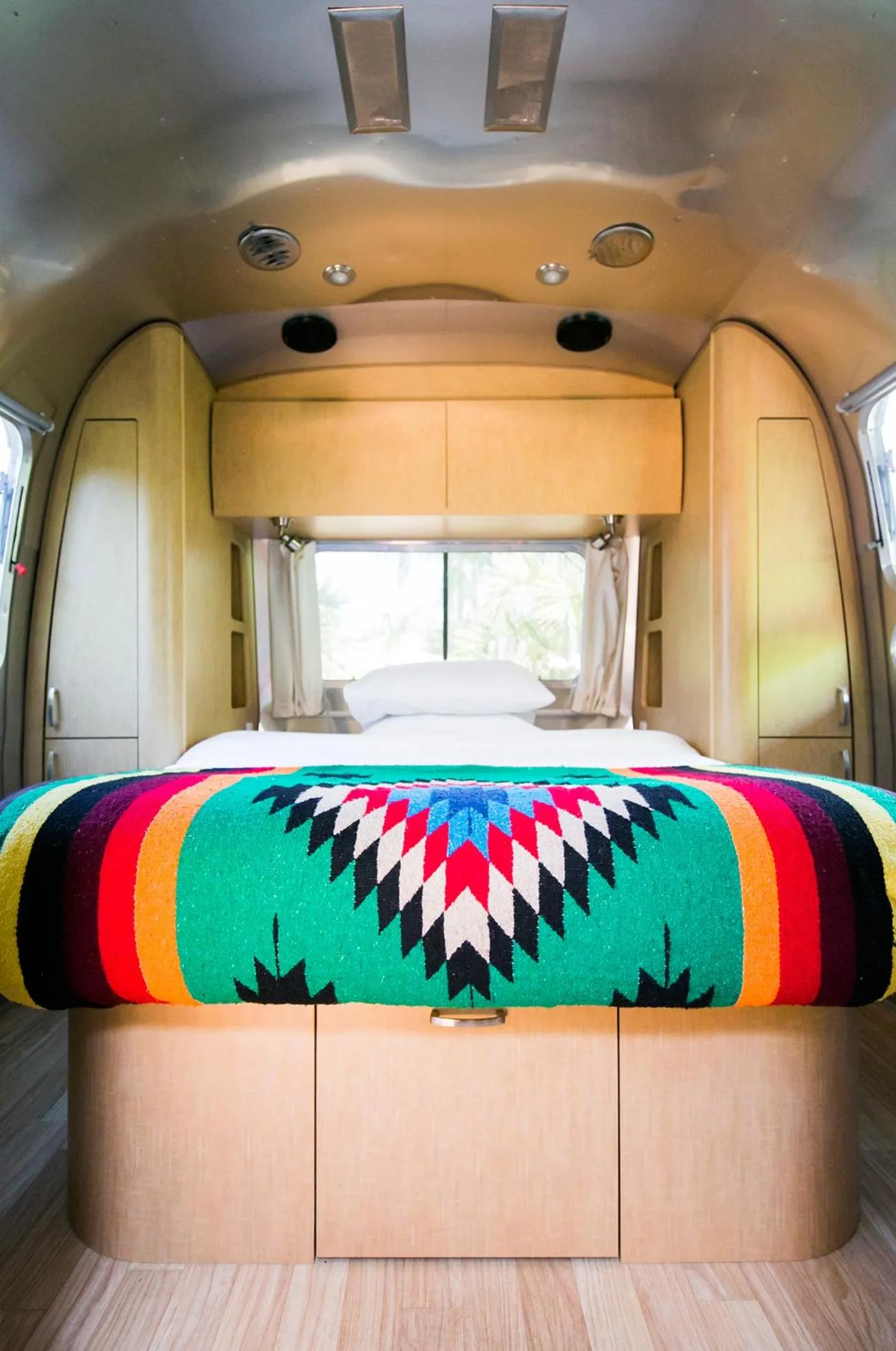 Bed in Caravan Outpost