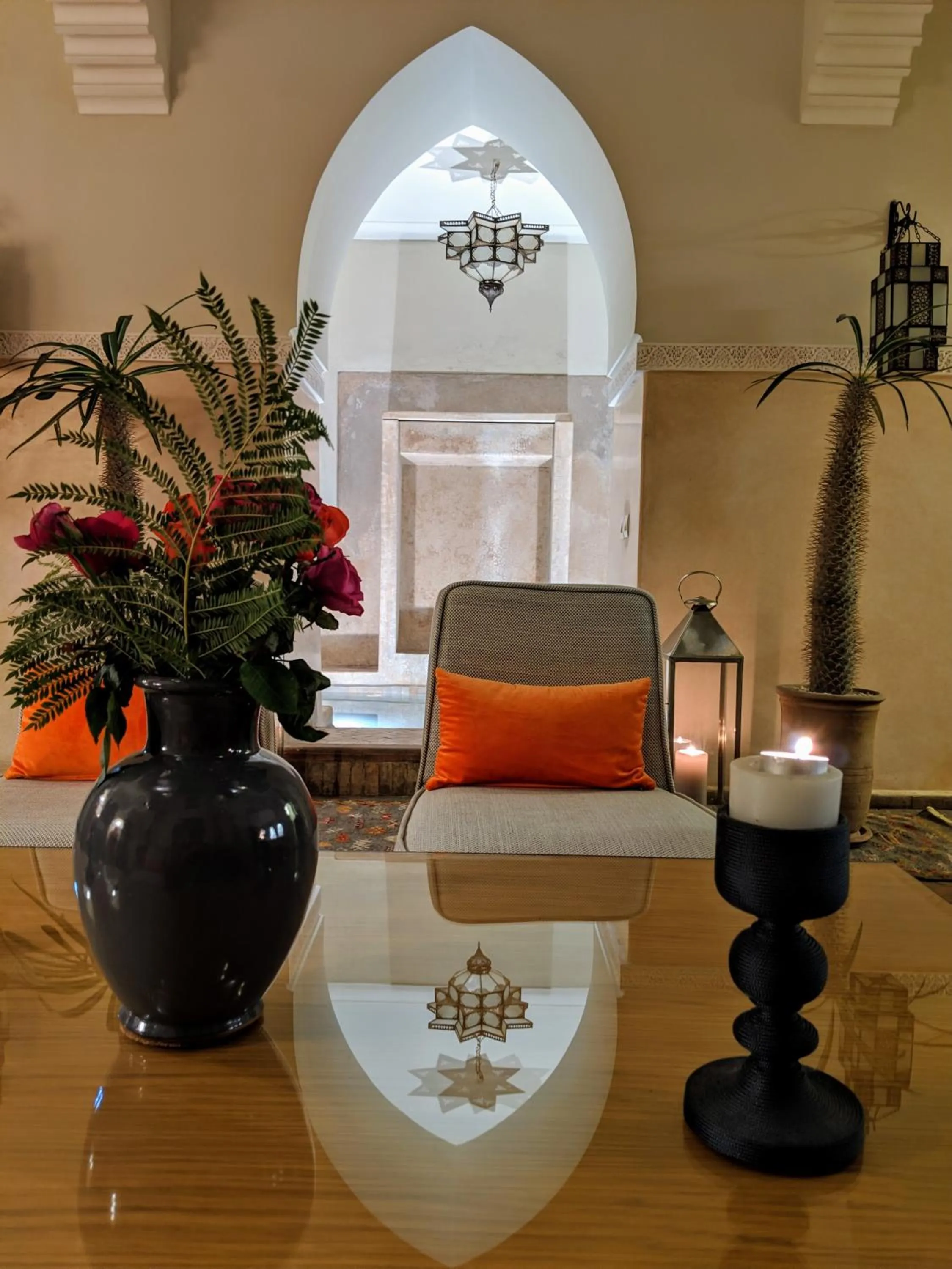 Living room in Dar Andamaure