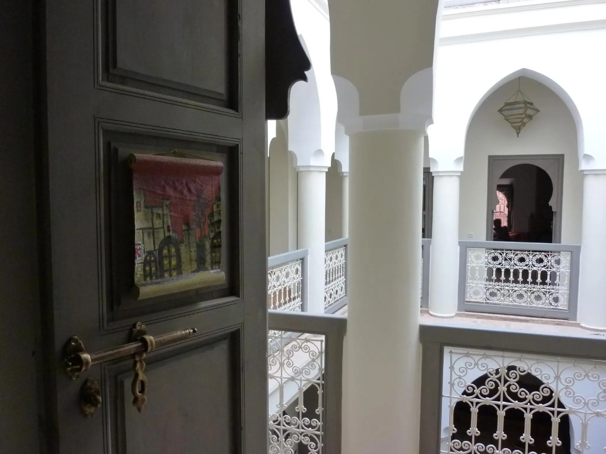 Decorative detail in Dar Andamaure