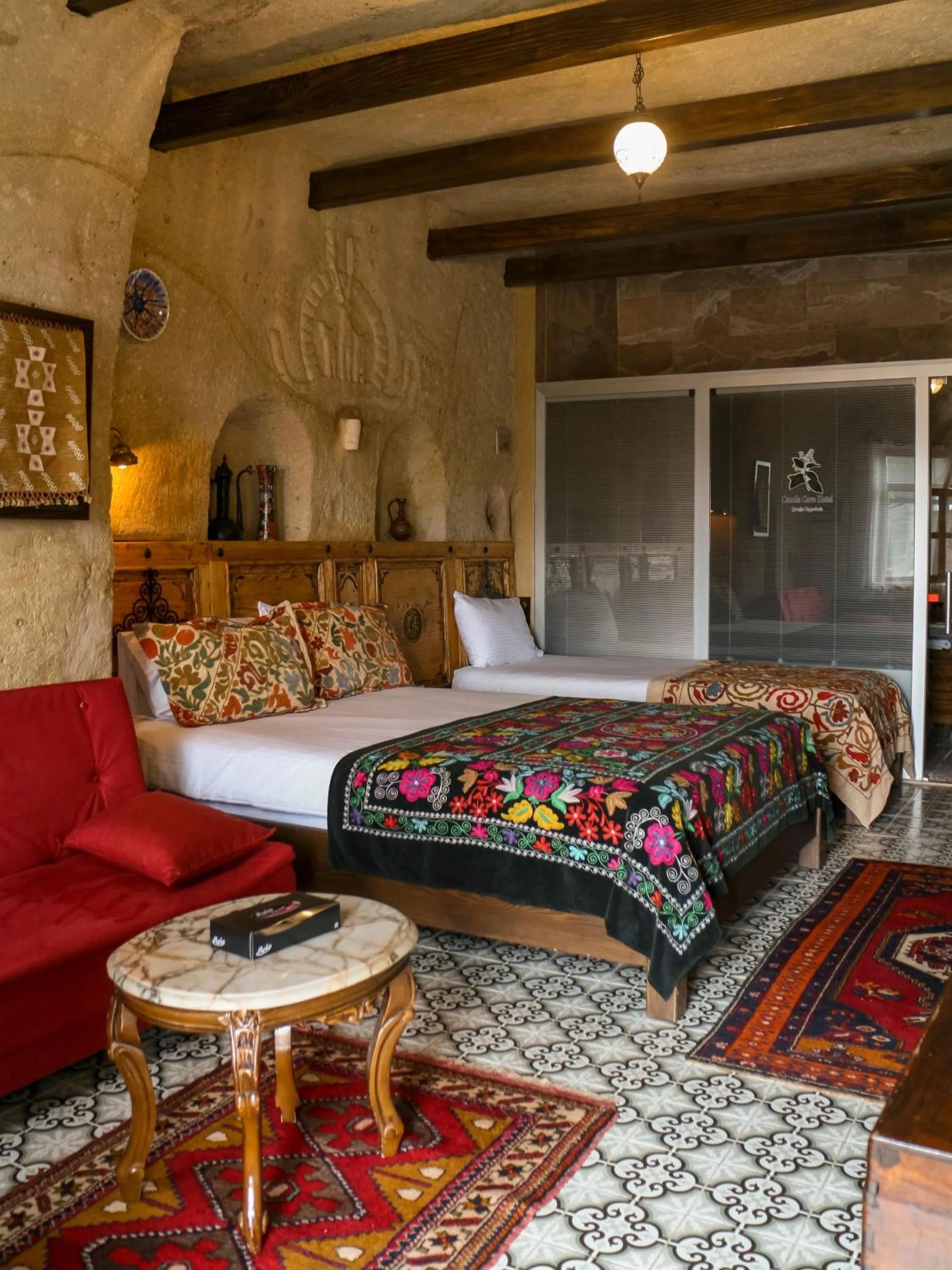 Bedroom, Bed in Canela Cave Hotel - Cappadocia