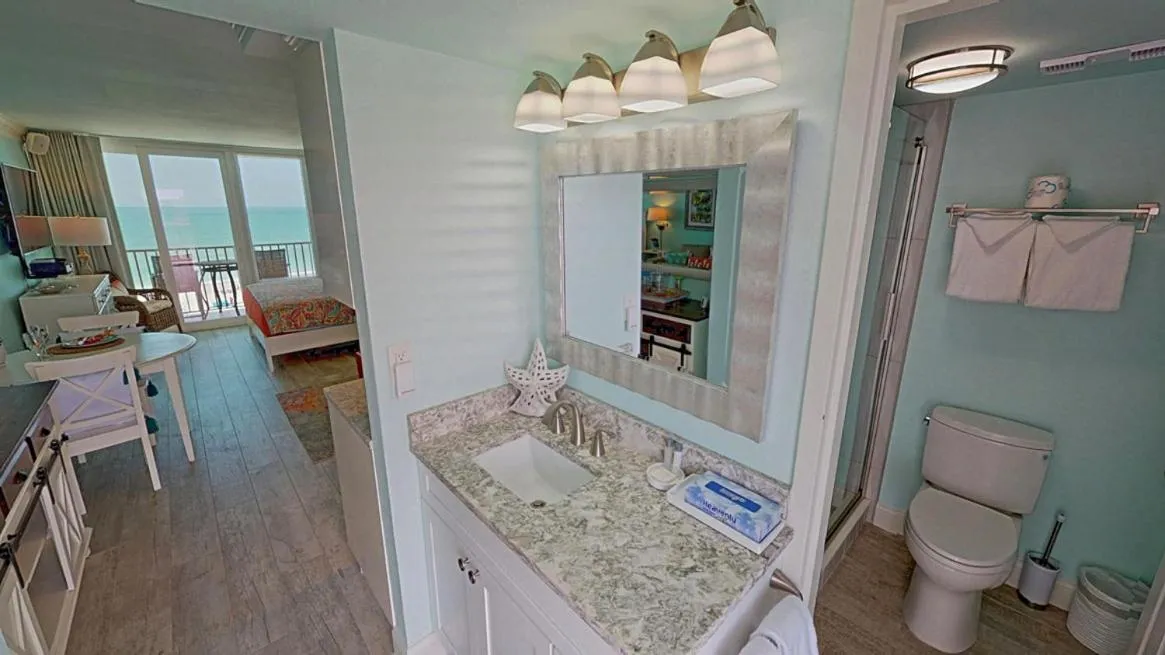 Bathroom in Island Inn Beach Resort