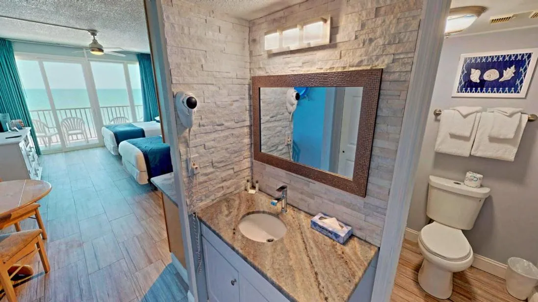 Bathroom in Island Inn Beach Resort