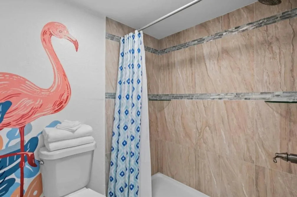 Bathroom in Island Inn Beach Resort