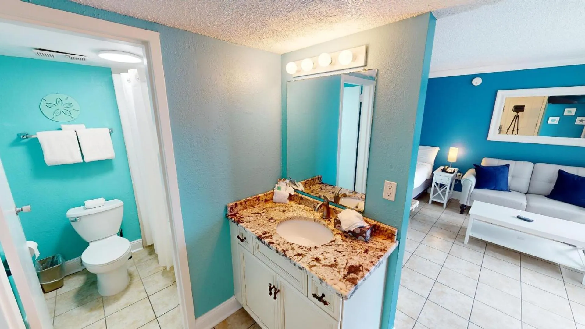 Bathroom in Island Inn Beach Resort