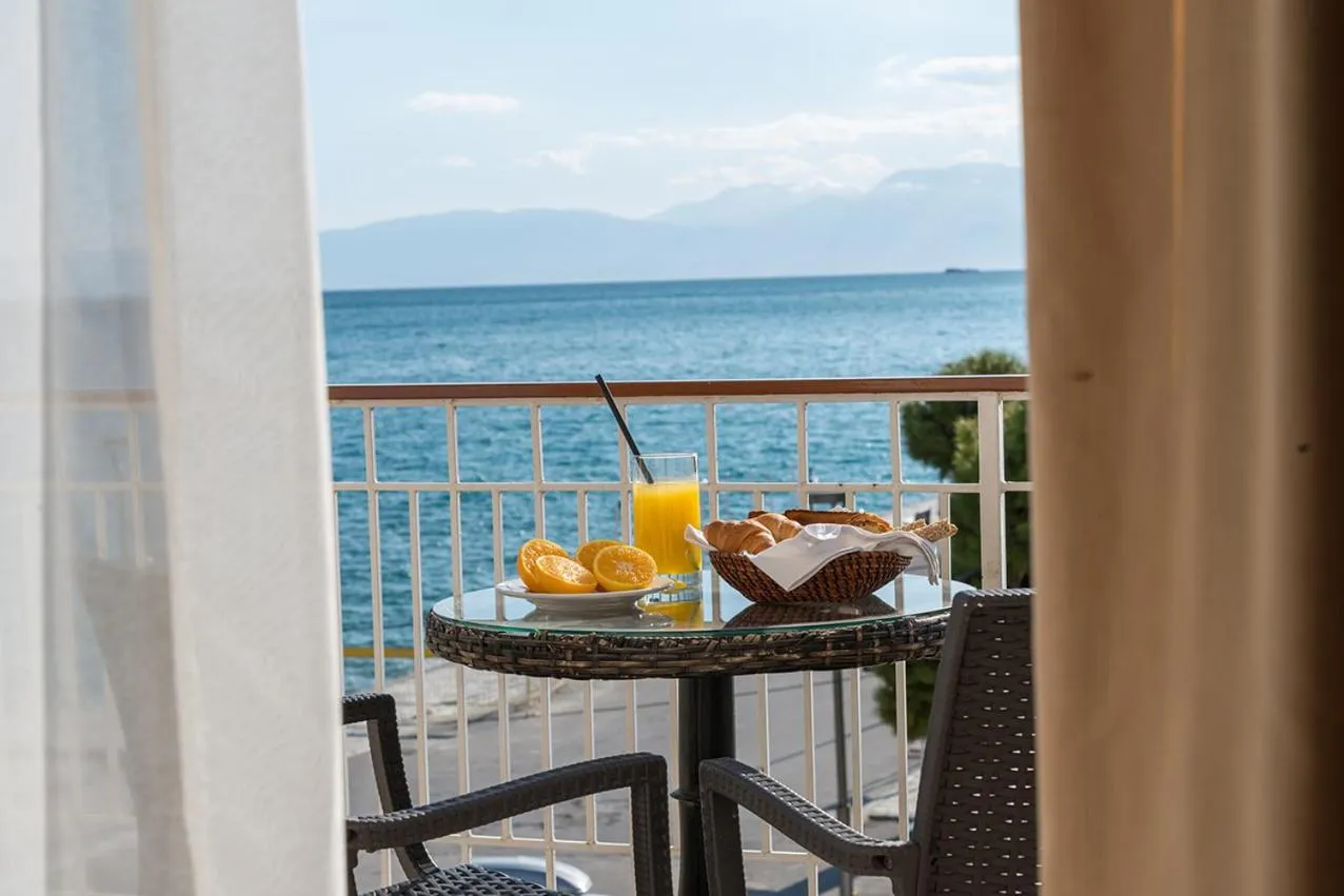 Balcony/Terrace in Galini Hotel
