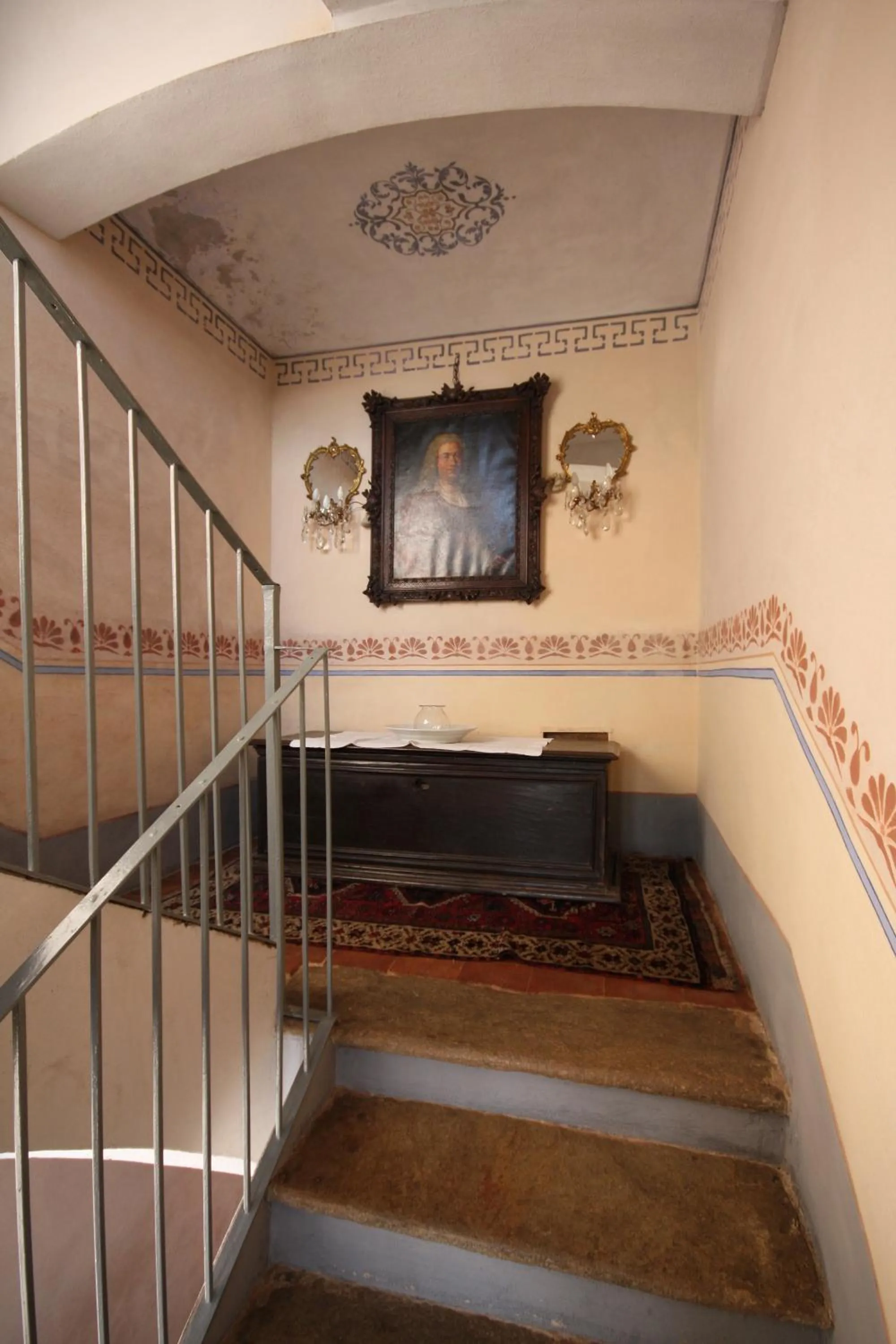 Decorative detail in Relais San Desiderio