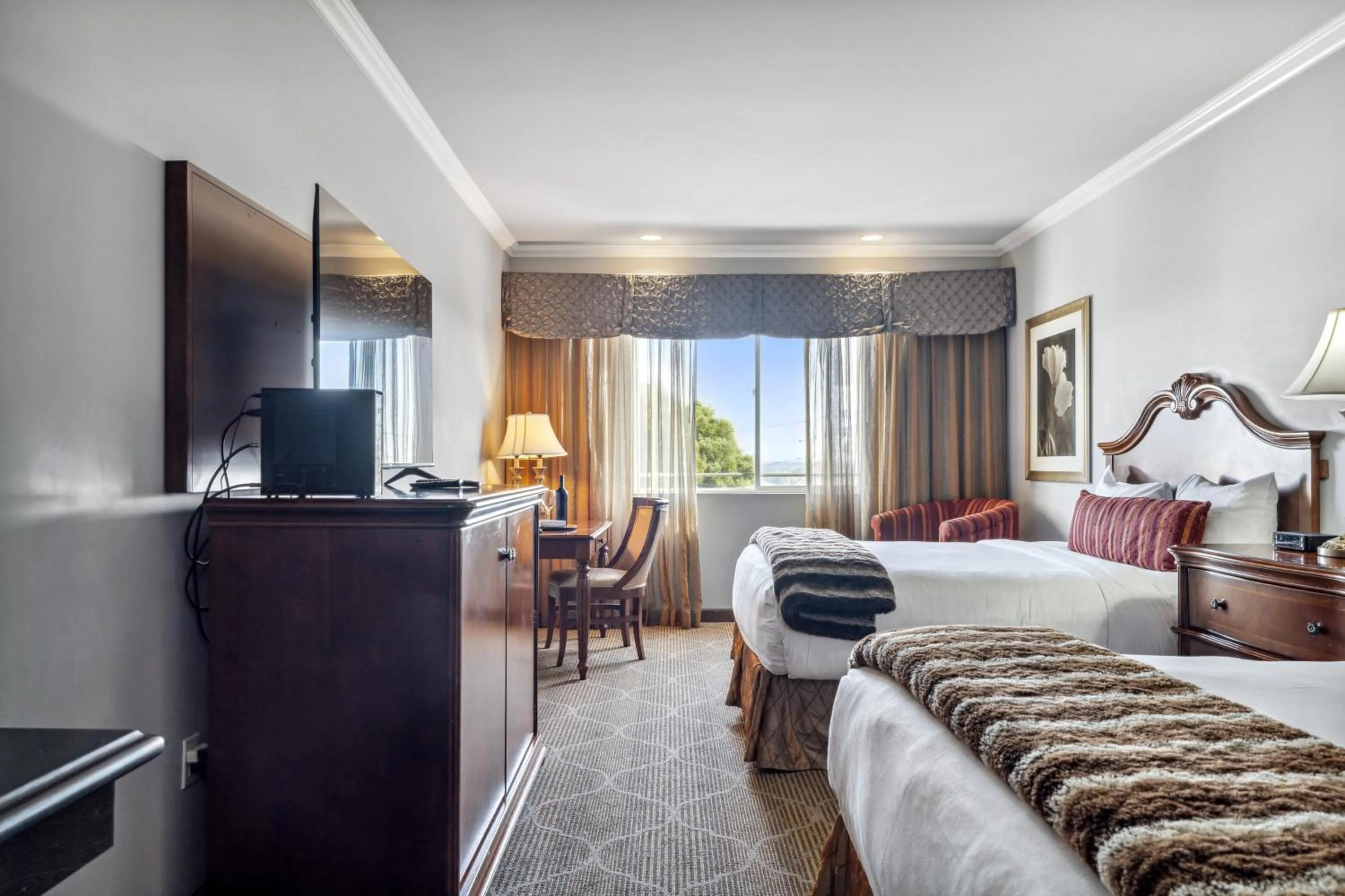 Bed in Villa Montes Hotel