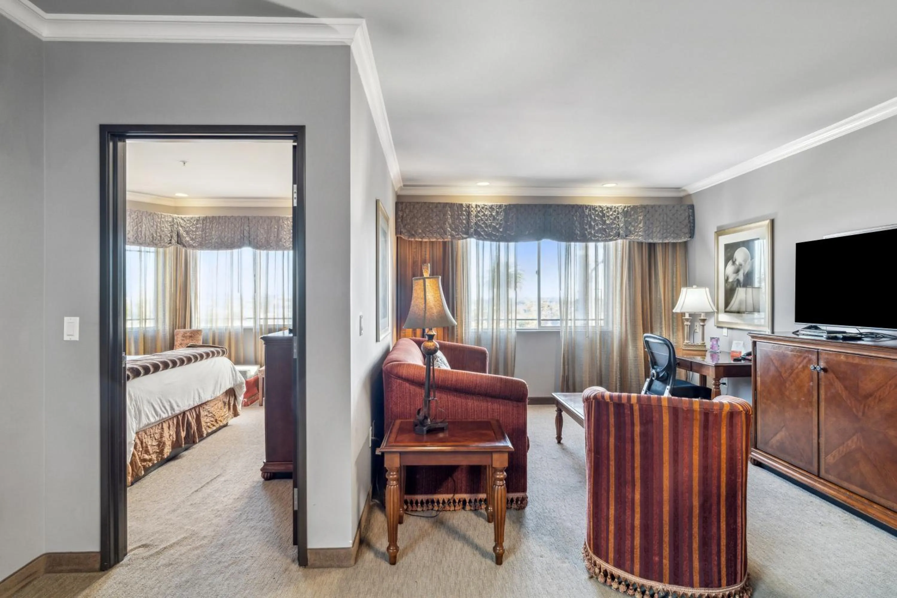 Bed in Villa Montes Hotel