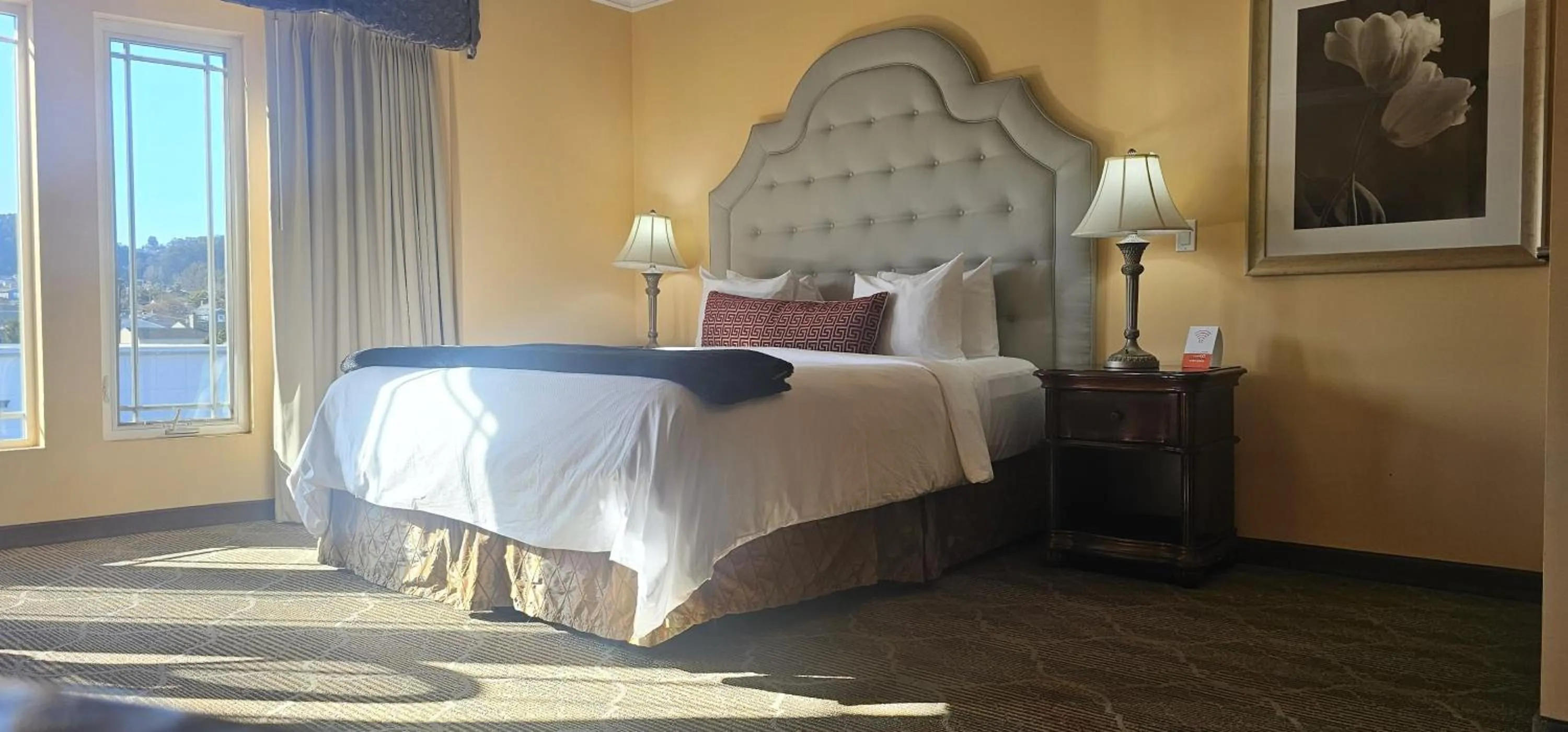 Bed in Villa Montes Hotel