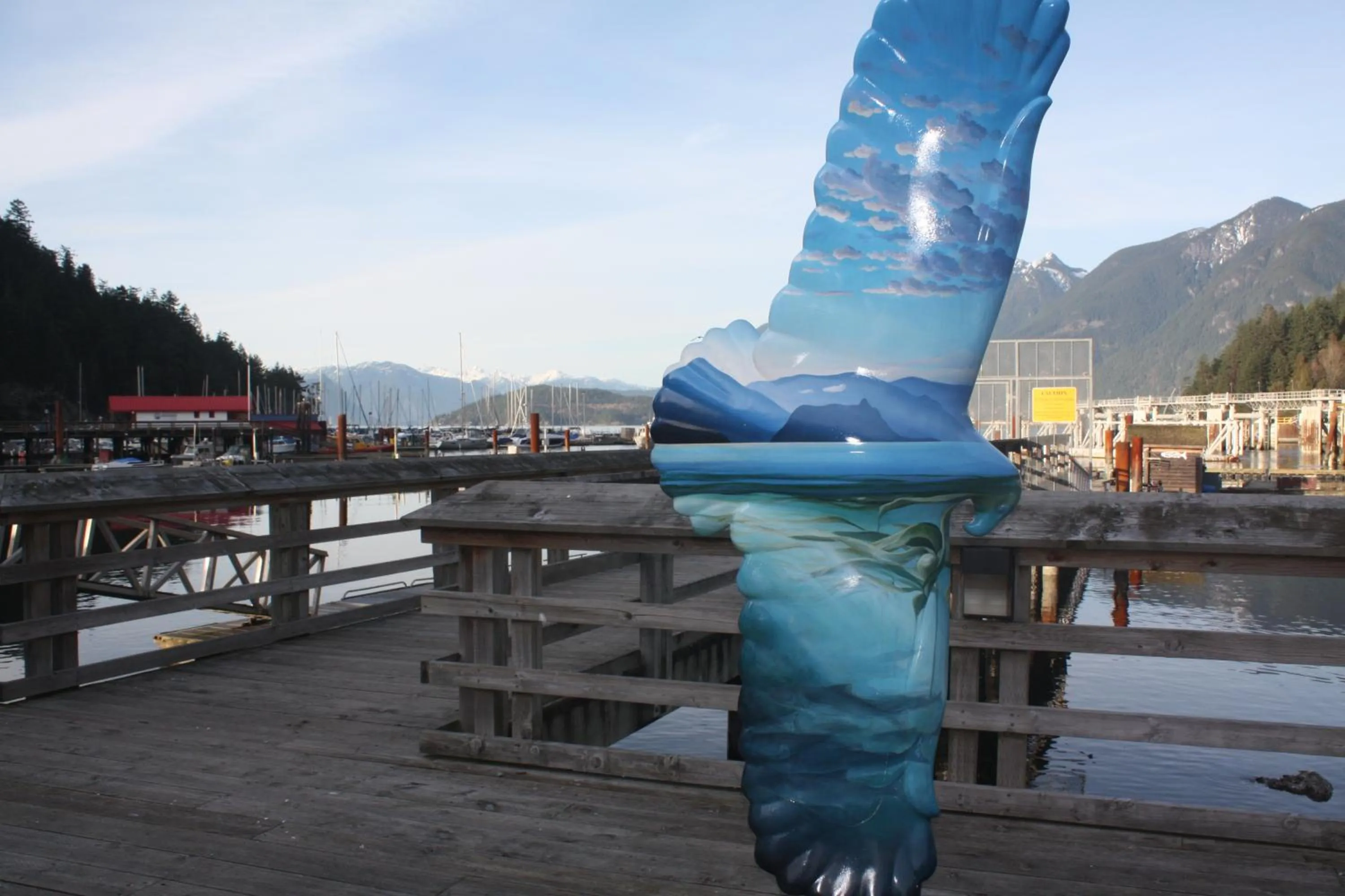 Decorative detail in The Classic Horseshoe Bay Motel