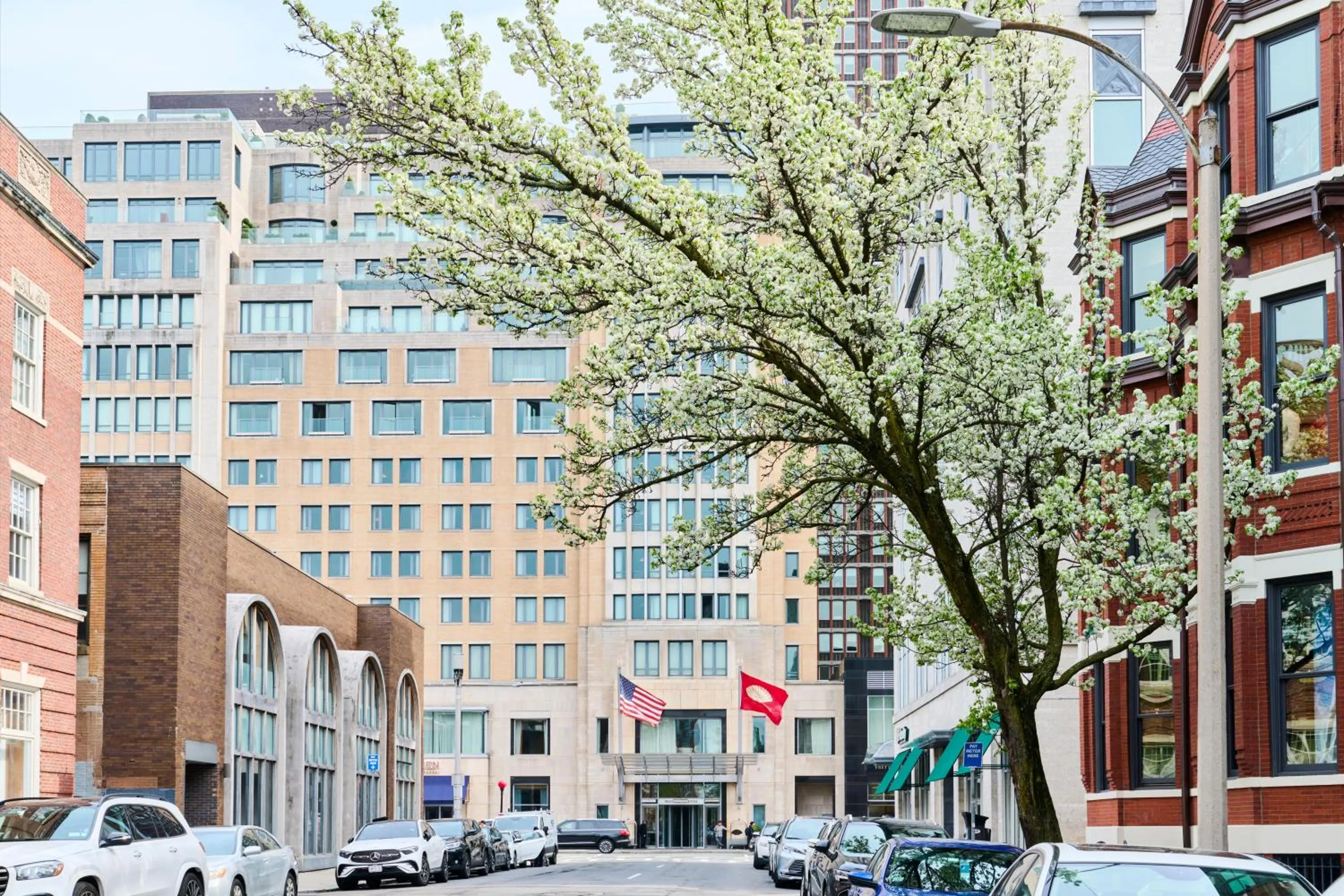 Property building in Mandarin Oriental, Boston
