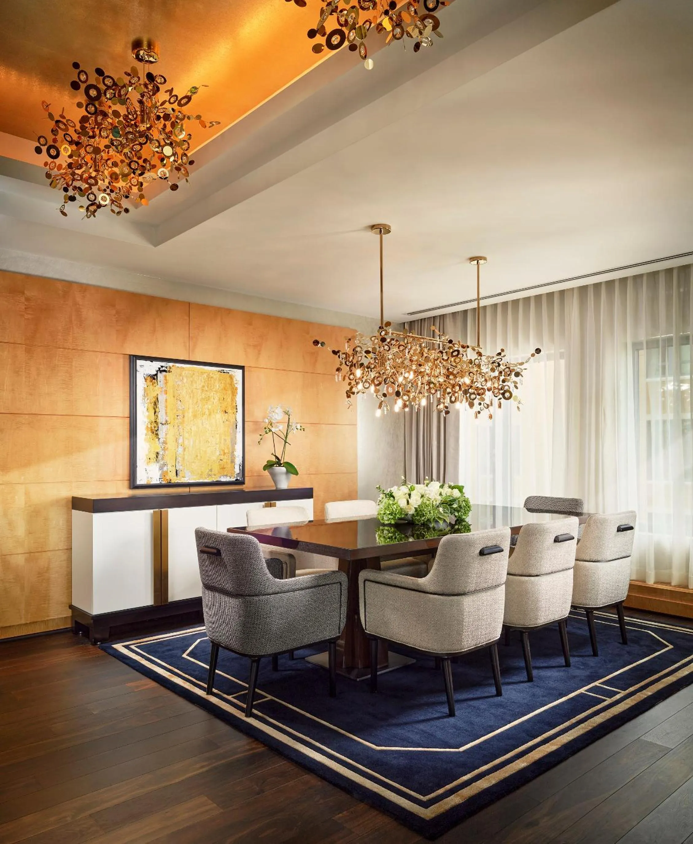 Food and drinks in Mandarin Oriental, Boston