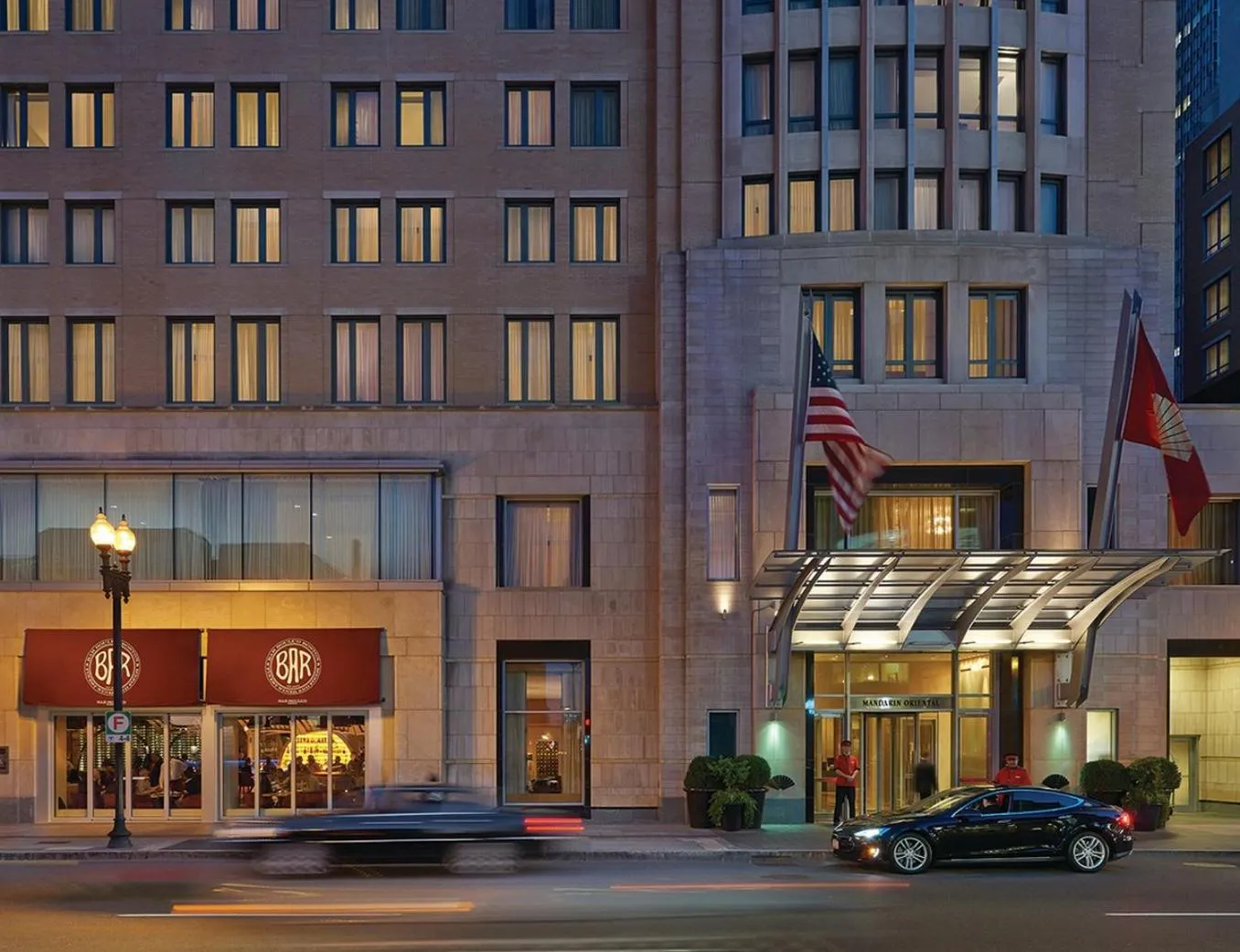 Property building in Mandarin Oriental, Boston