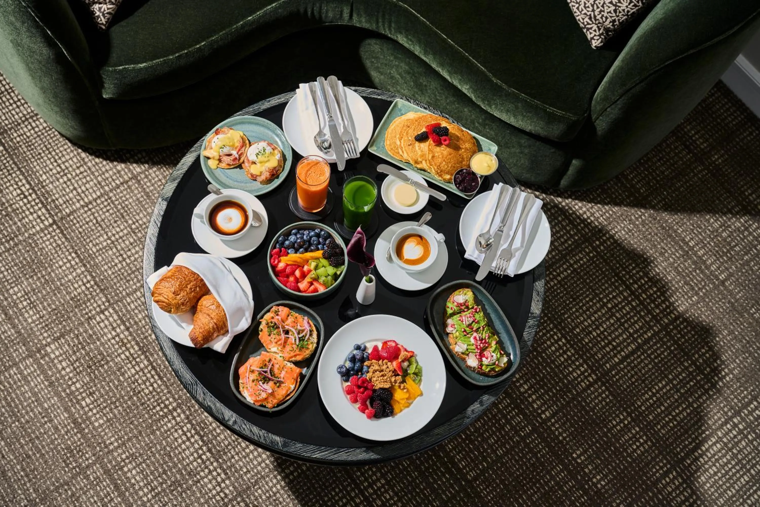 Breakfast in Mandarin Oriental, Boston