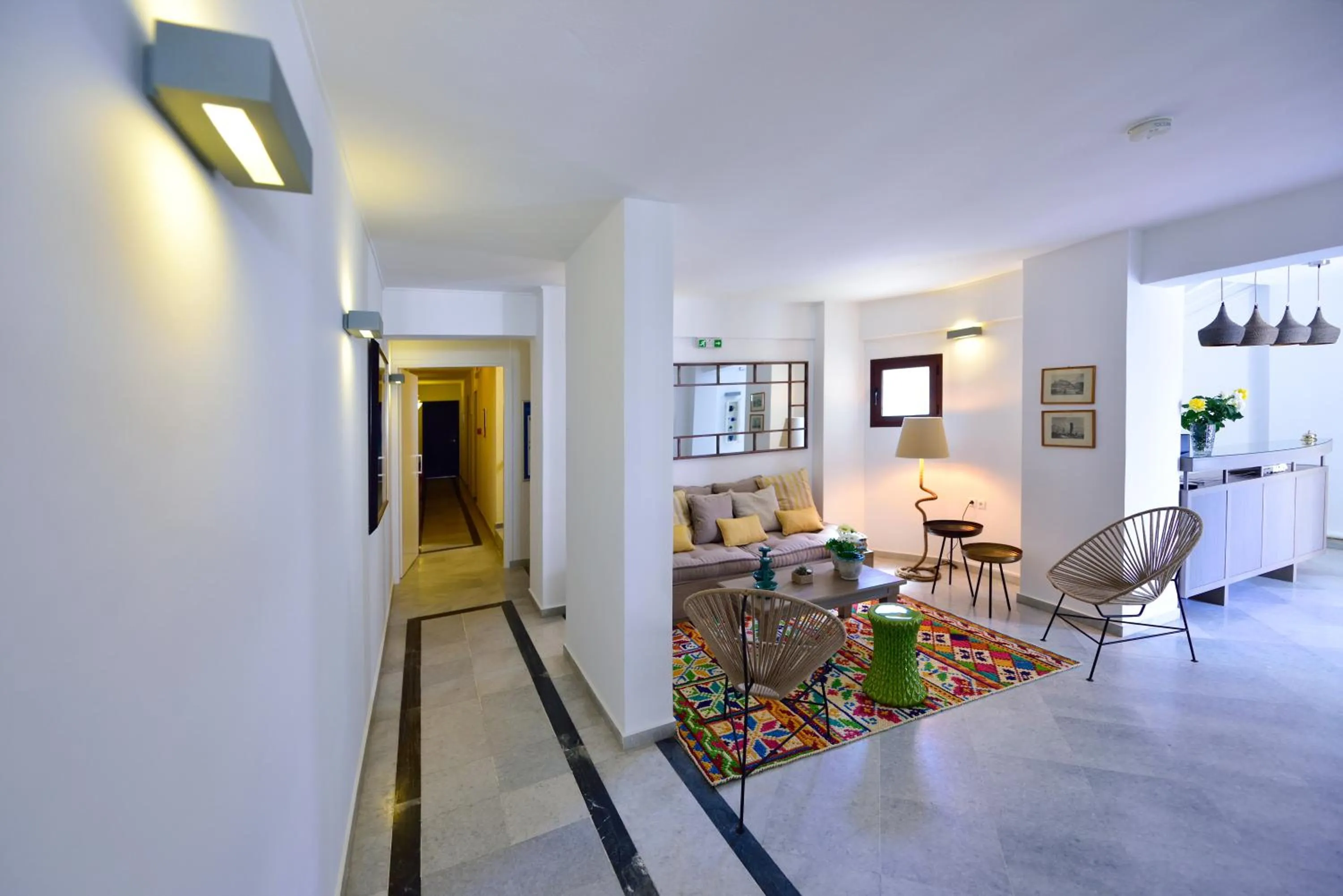 Lobby or reception in Kalidon beach Hotel