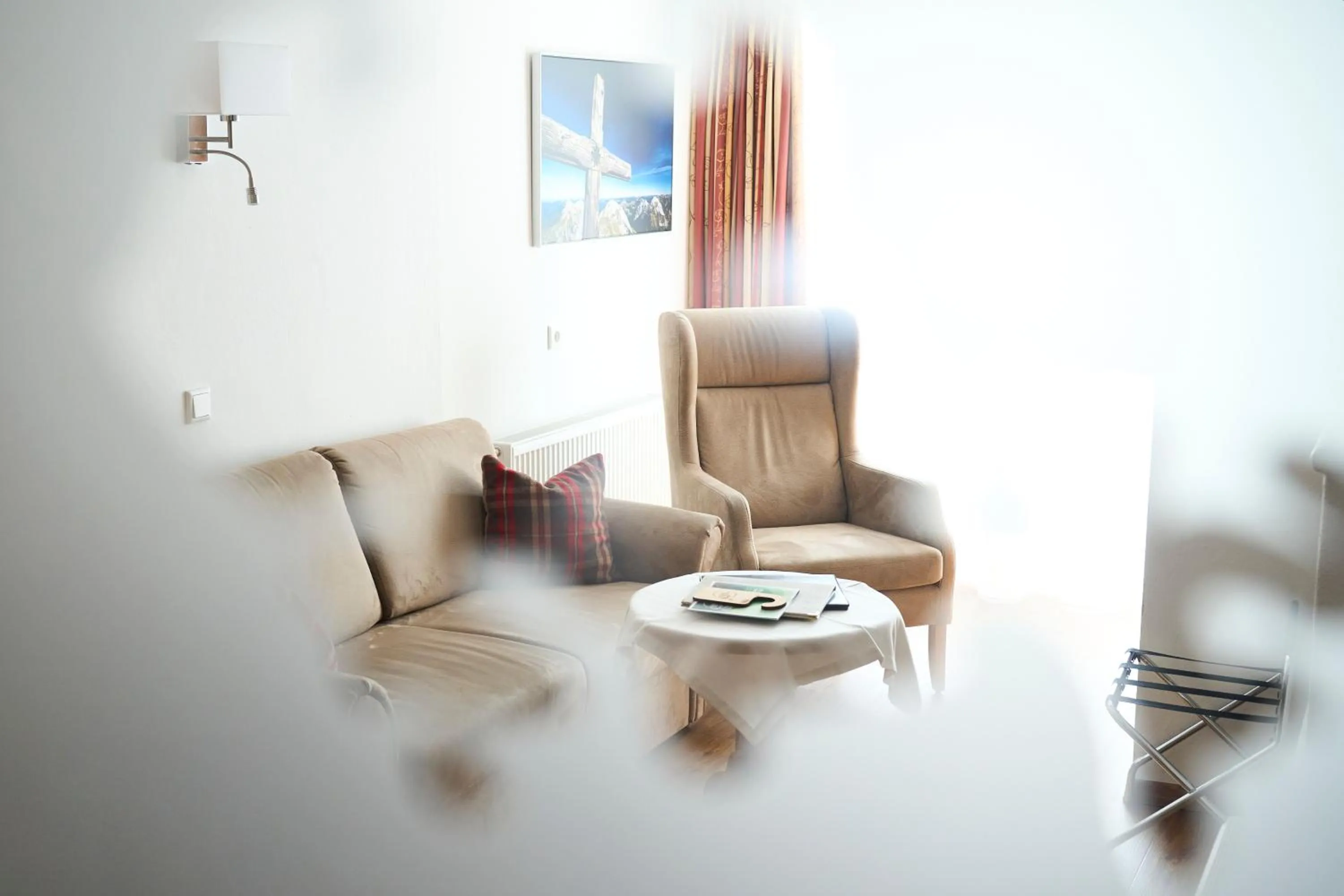 Living room in Alpenhotel Karwendel -Adults only-