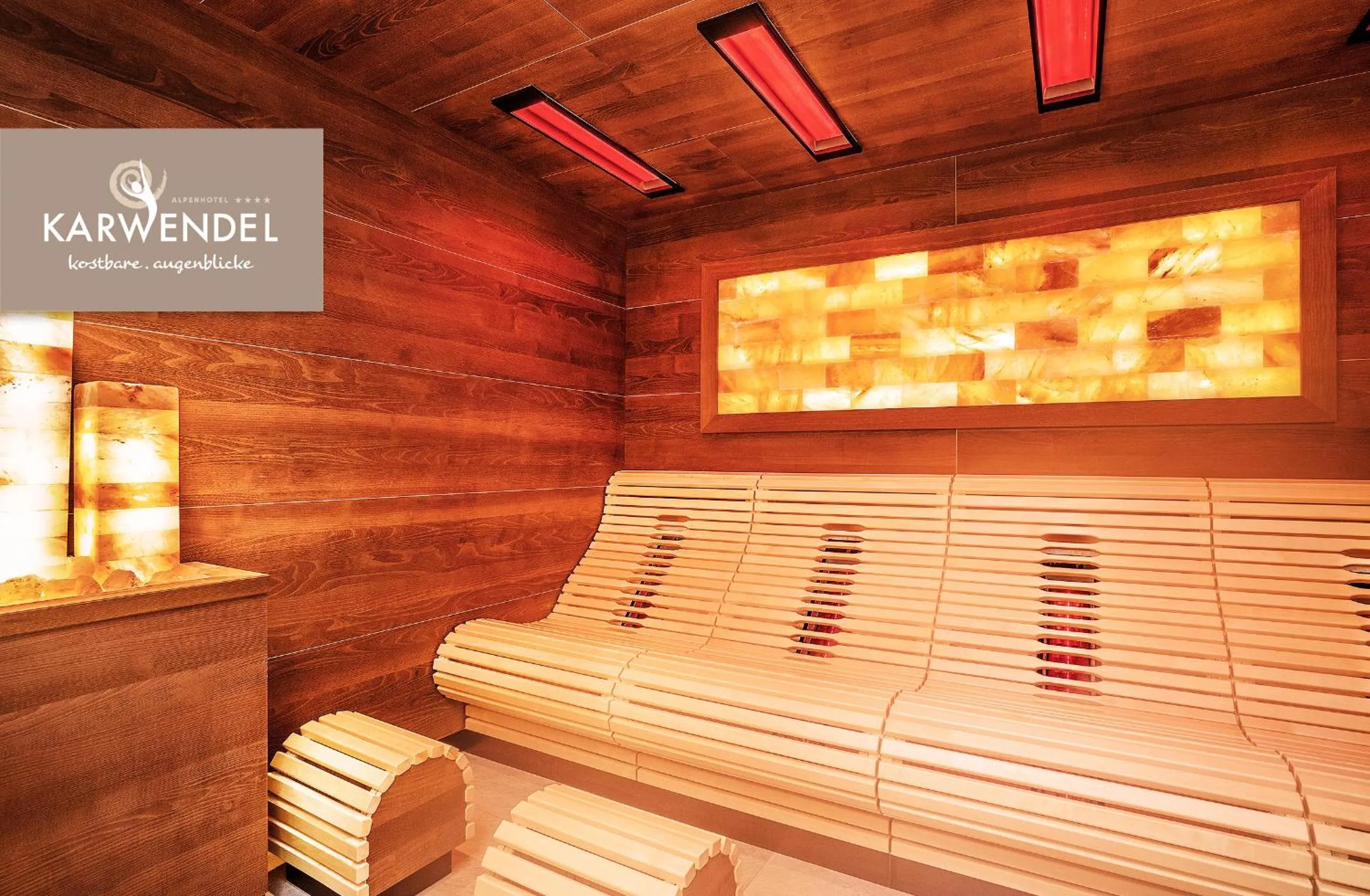 Sauna in Alpenhotel Karwendel -Adults only-
