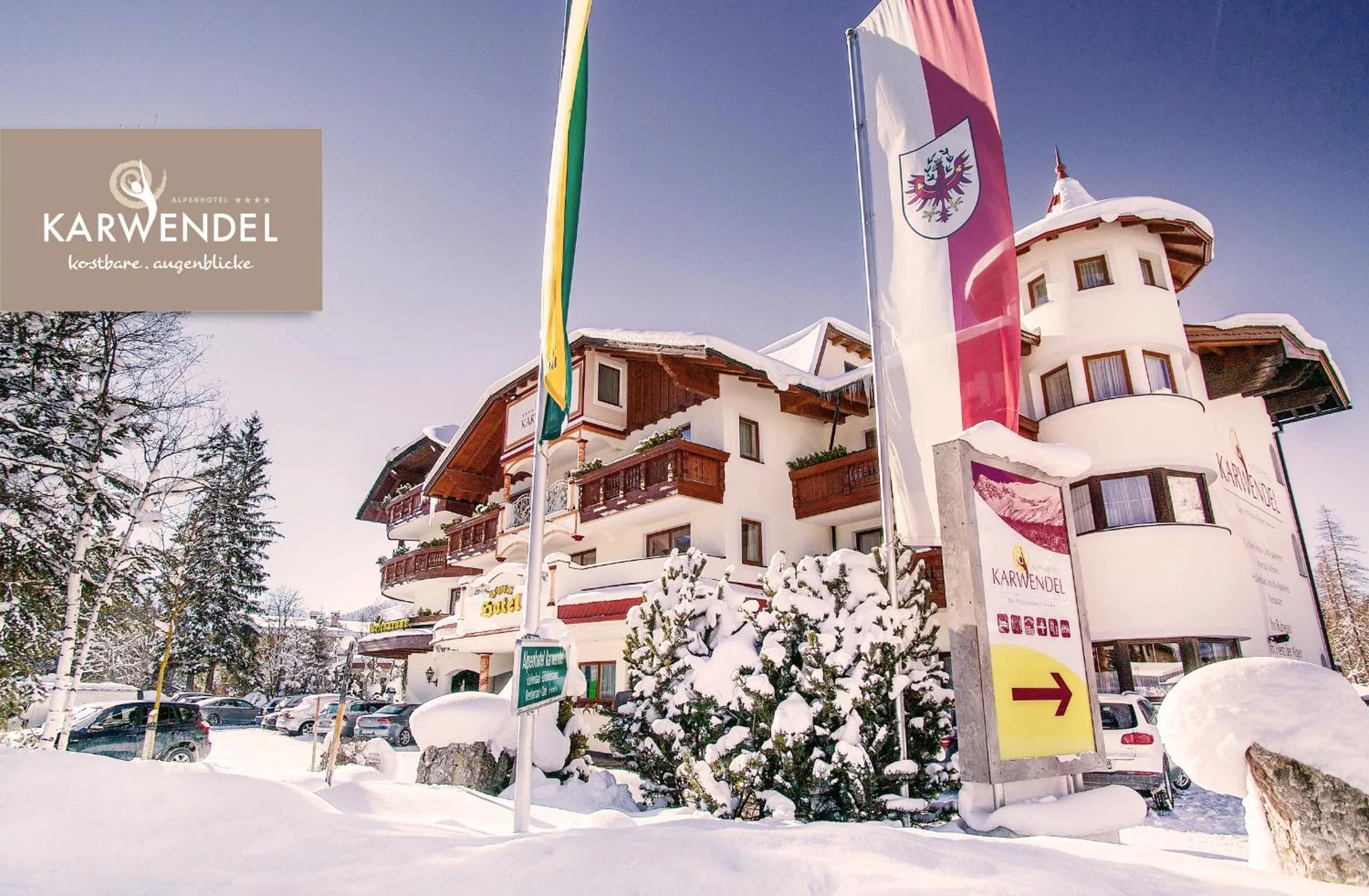 Property building in Alpenhotel Karwendel -Adults only-