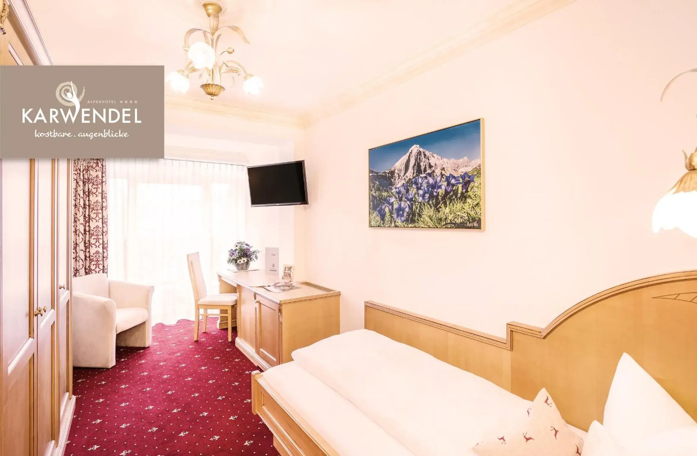 Single Room in Alpenhotel Karwendel -Adults only- Single Room in Alpenhotel Karwendel -Adults only-