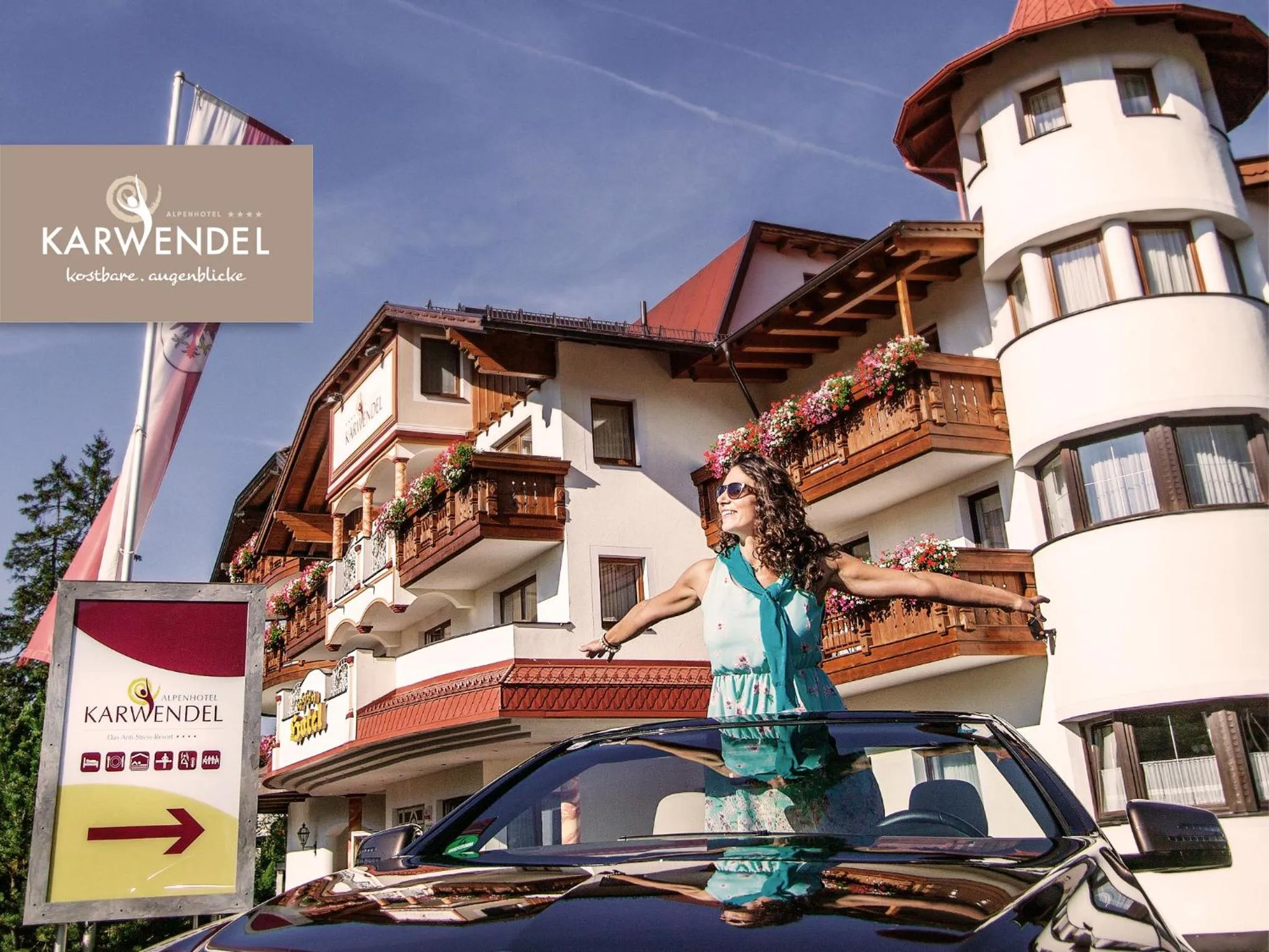 Property building in Alpenhotel Karwendel -Adults only-