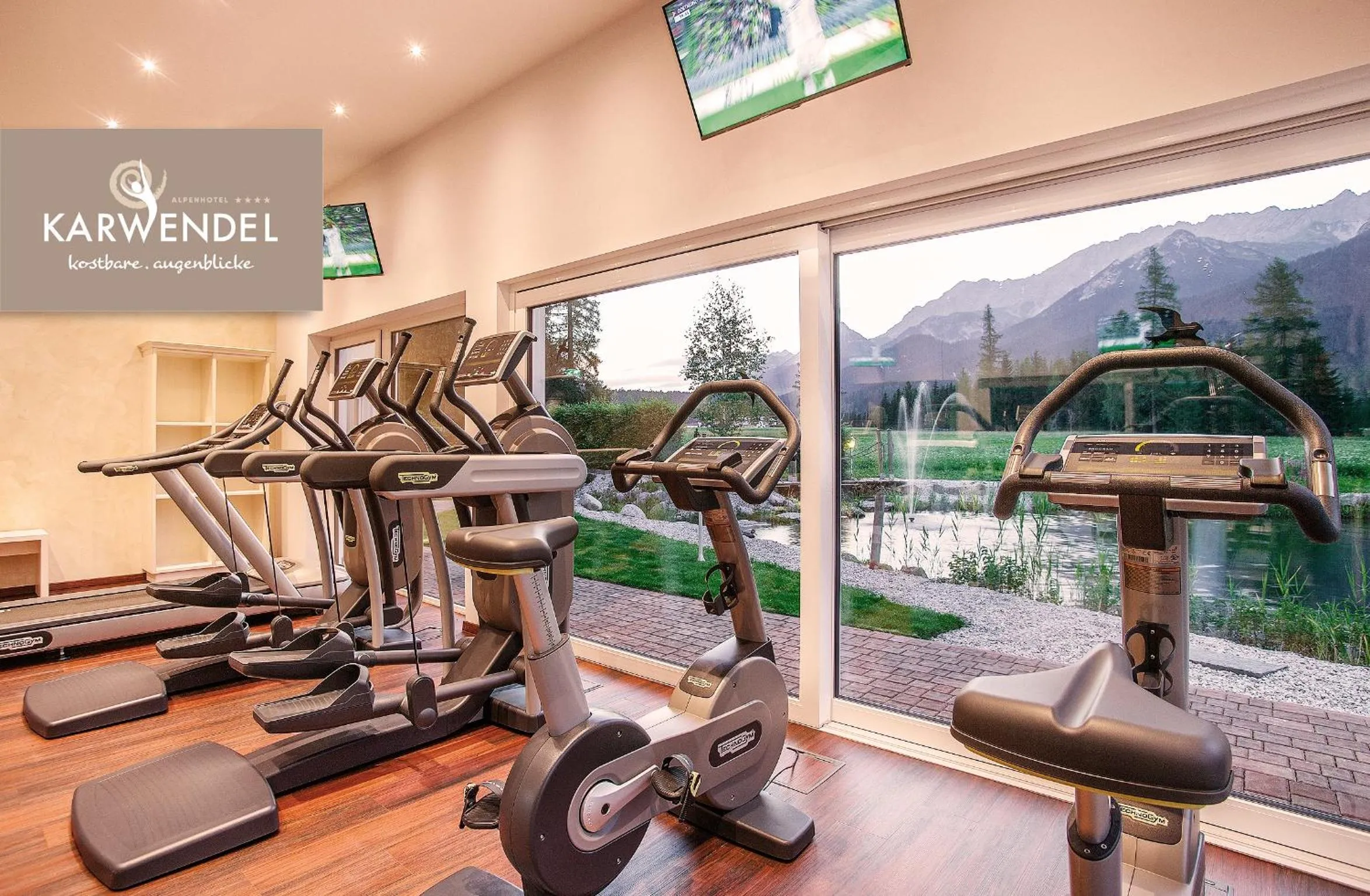 Fitness centre/facilities in Alpenhotel Karwendel -Adults only-
